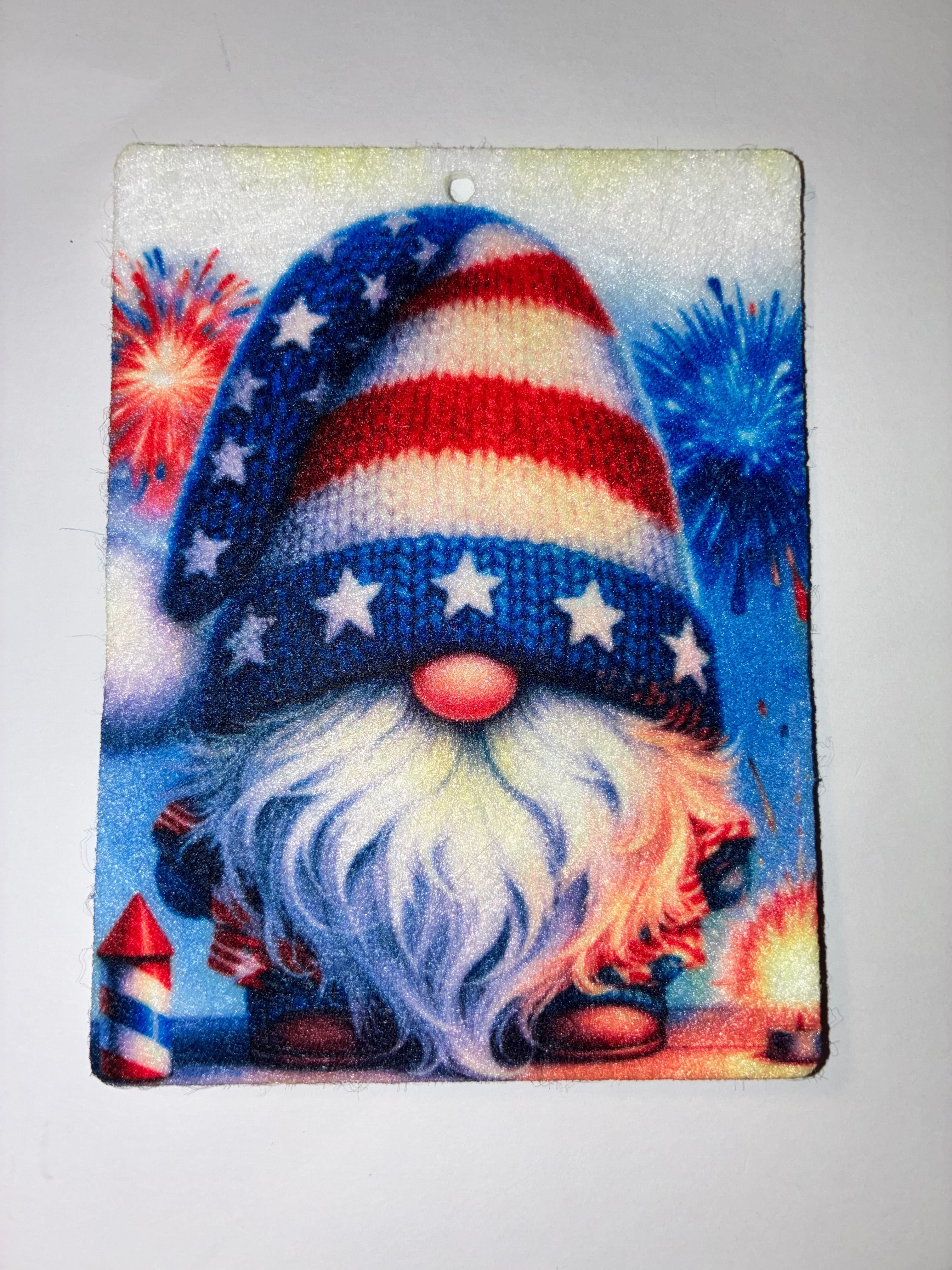 Fourth of July Gnome Air Freshener