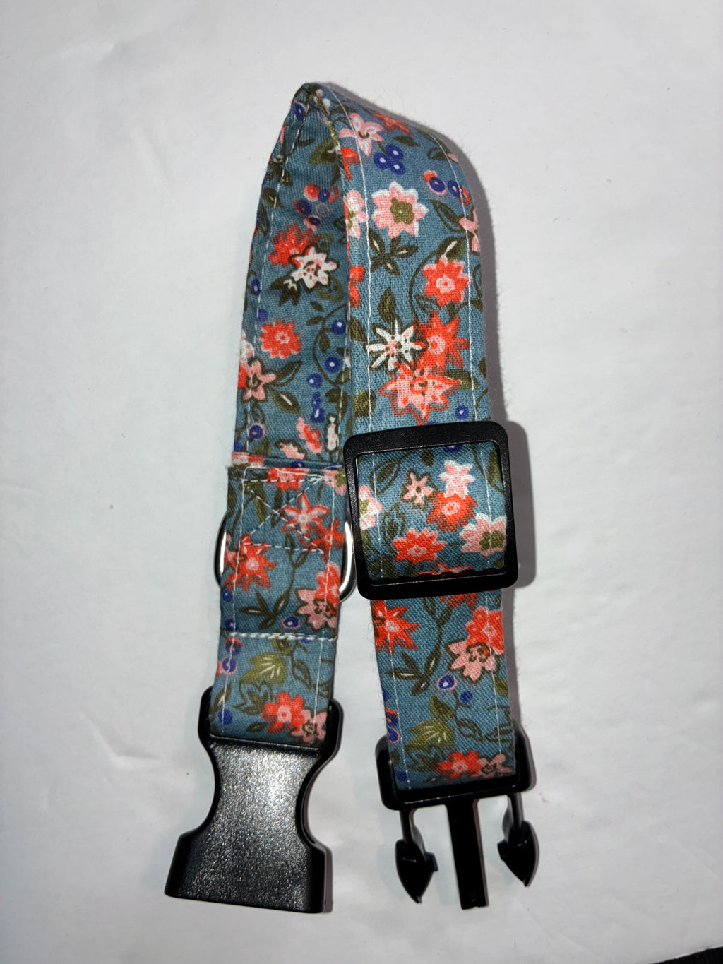 Blue Flower Small Pet Collar