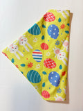 Yellow Easter Pet Bandana - Size Large