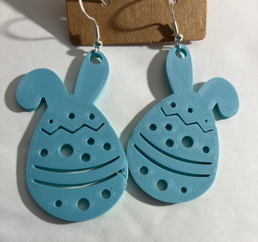 Easter Earrings 🐥 - Egg with Bunny Ears