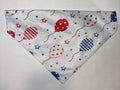 Balloon Patriotic Pet Bandana - Size Medium