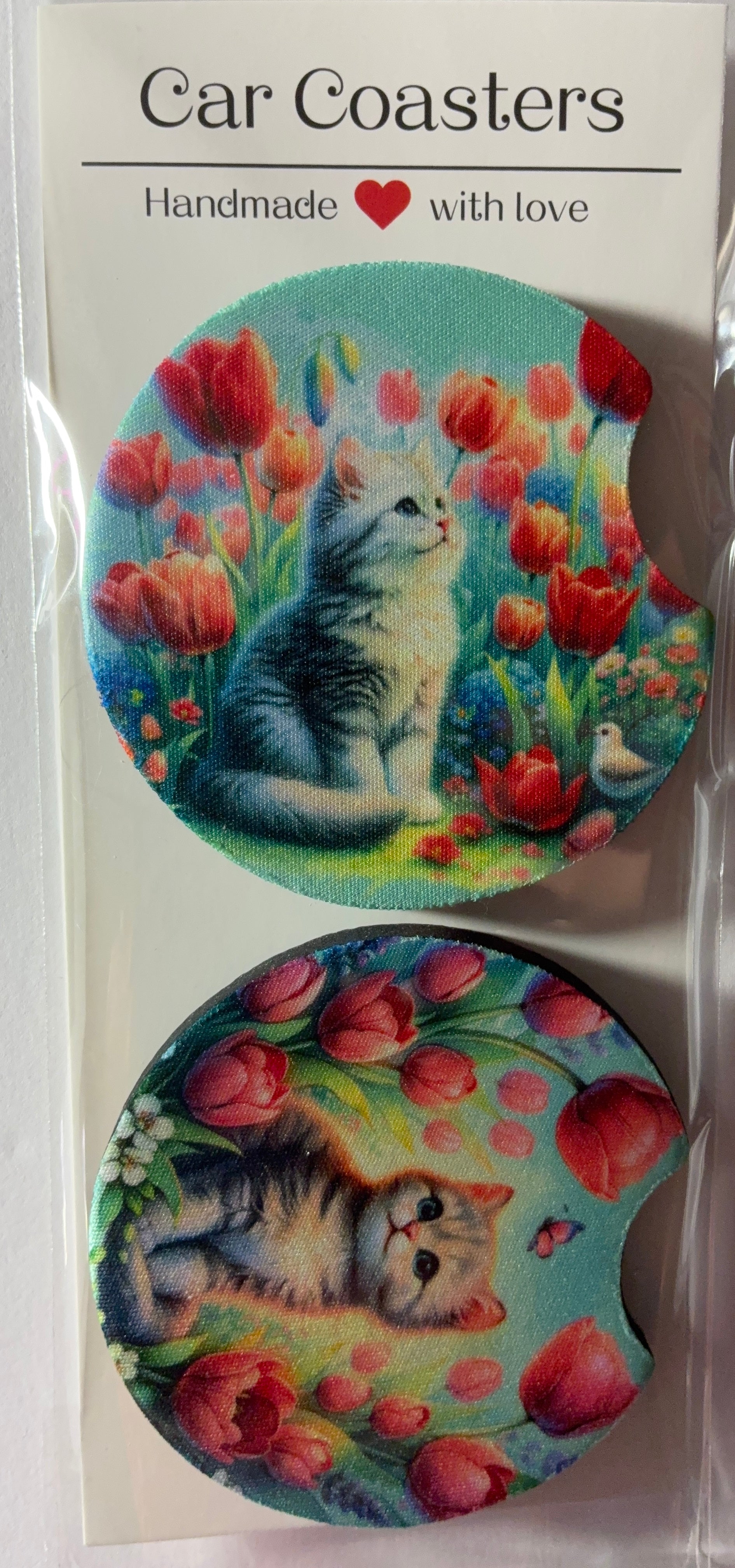 Cat car coasters