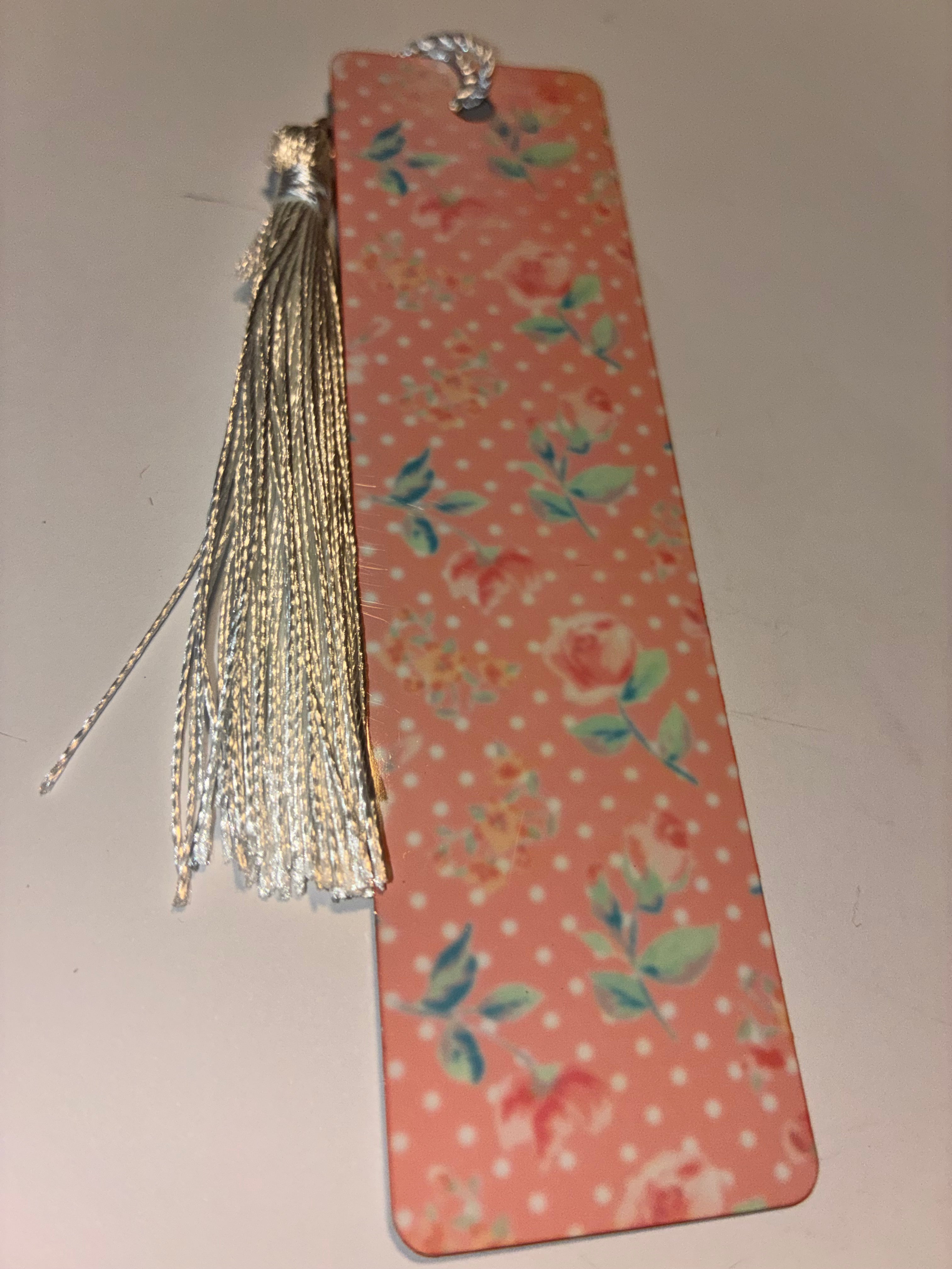 Pink Polkadot Bookmark