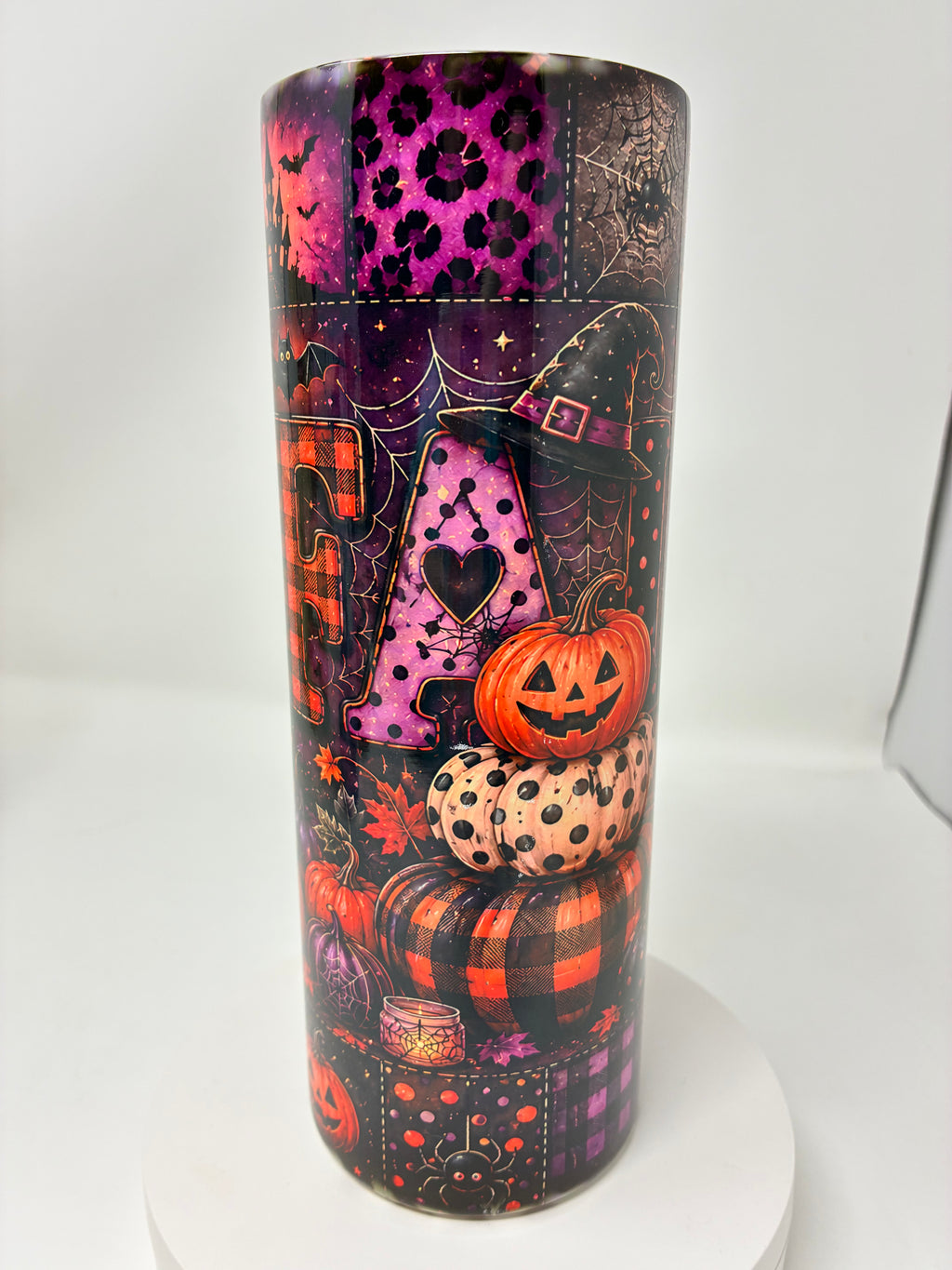 Fall 20 Oz Tumbler With Lid And Straw