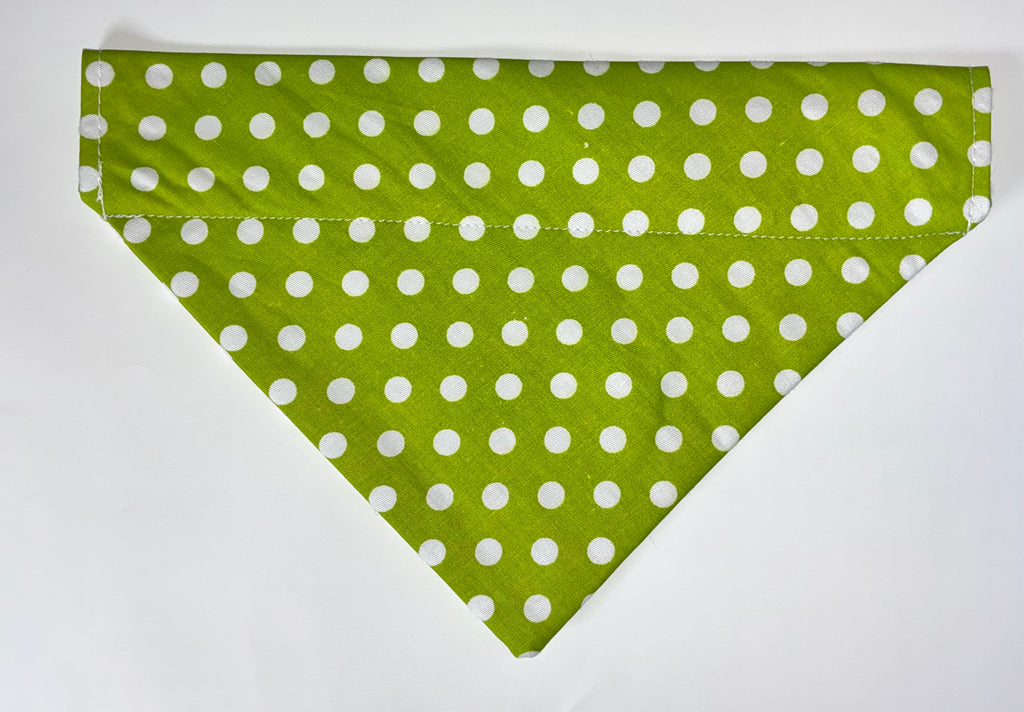 Polkadot Pet Bandanas - Size Medium