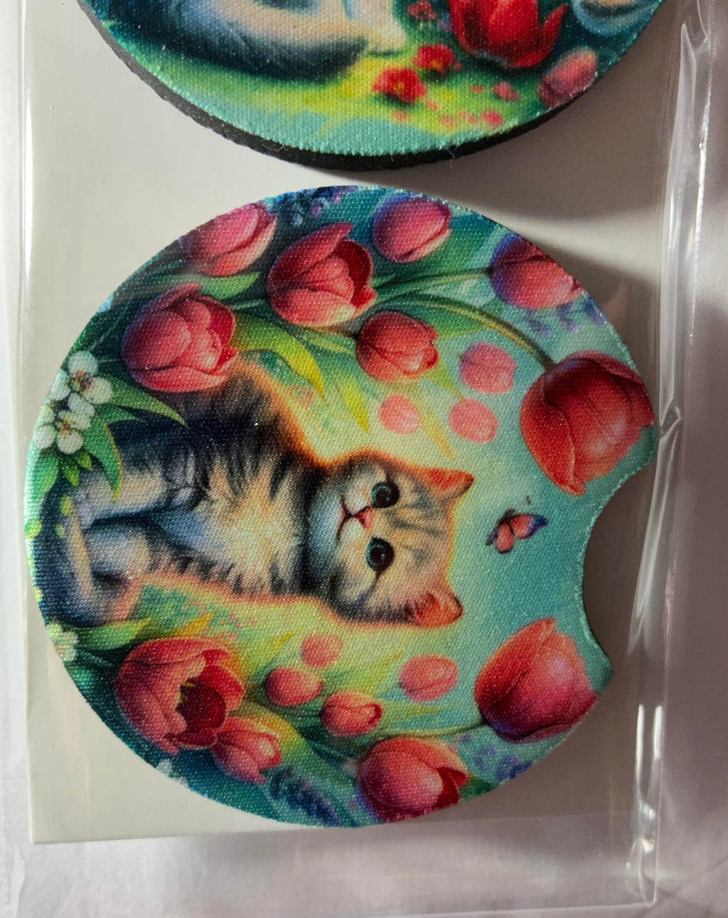 Cat car coasters