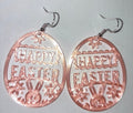 Easter Earrings 🐥 - Flower Bunny Silk