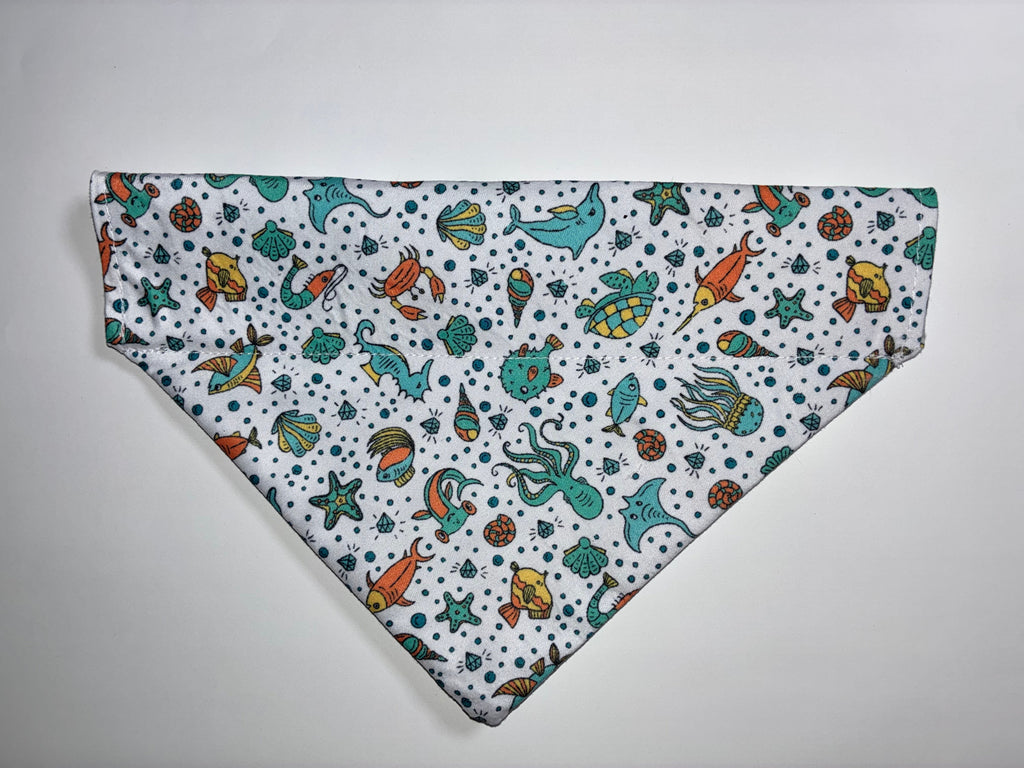 Summer Beach Pet Bandanas - Size Medium