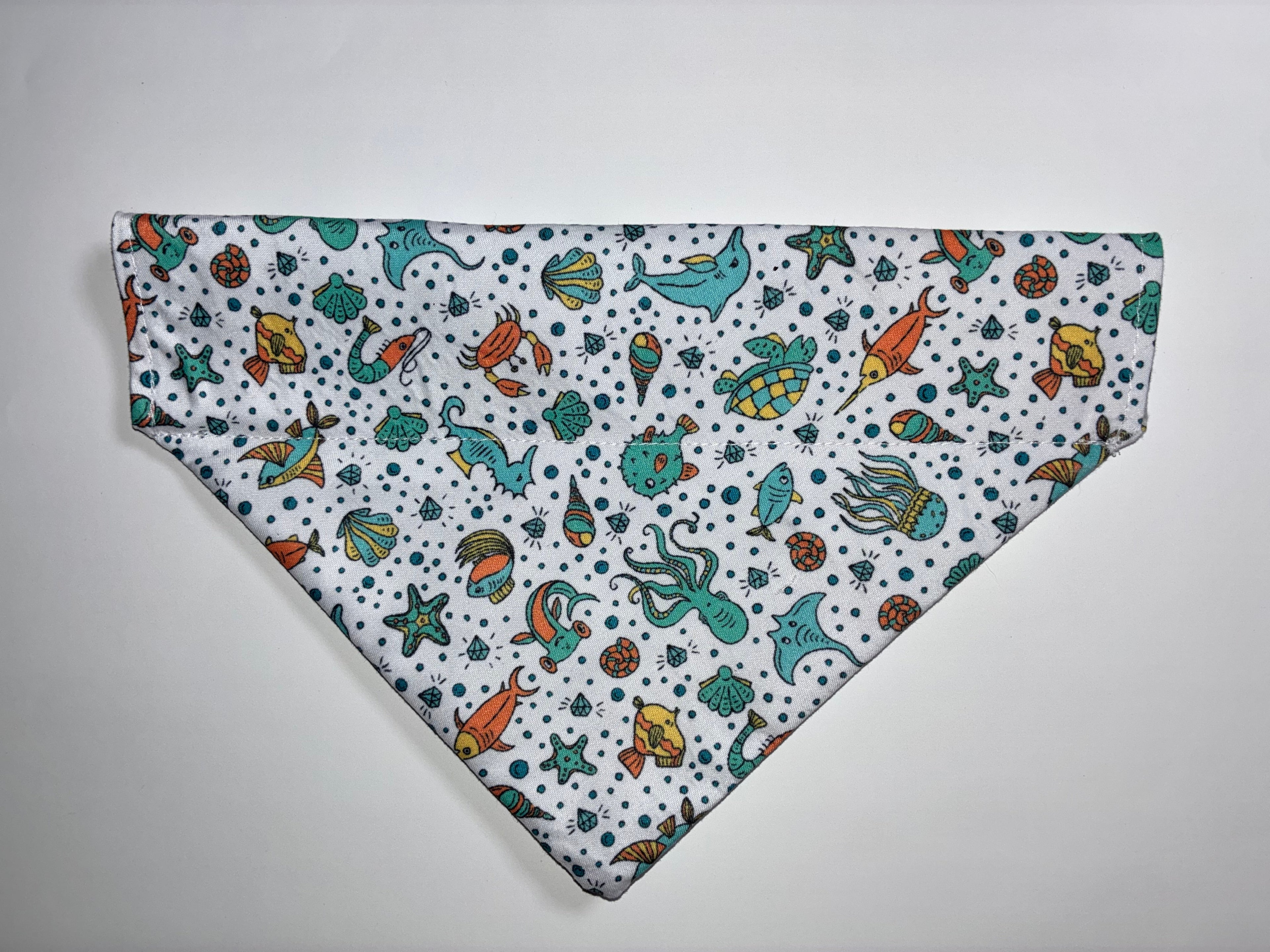 Summer Beach Pet Bandanas - Size Medium