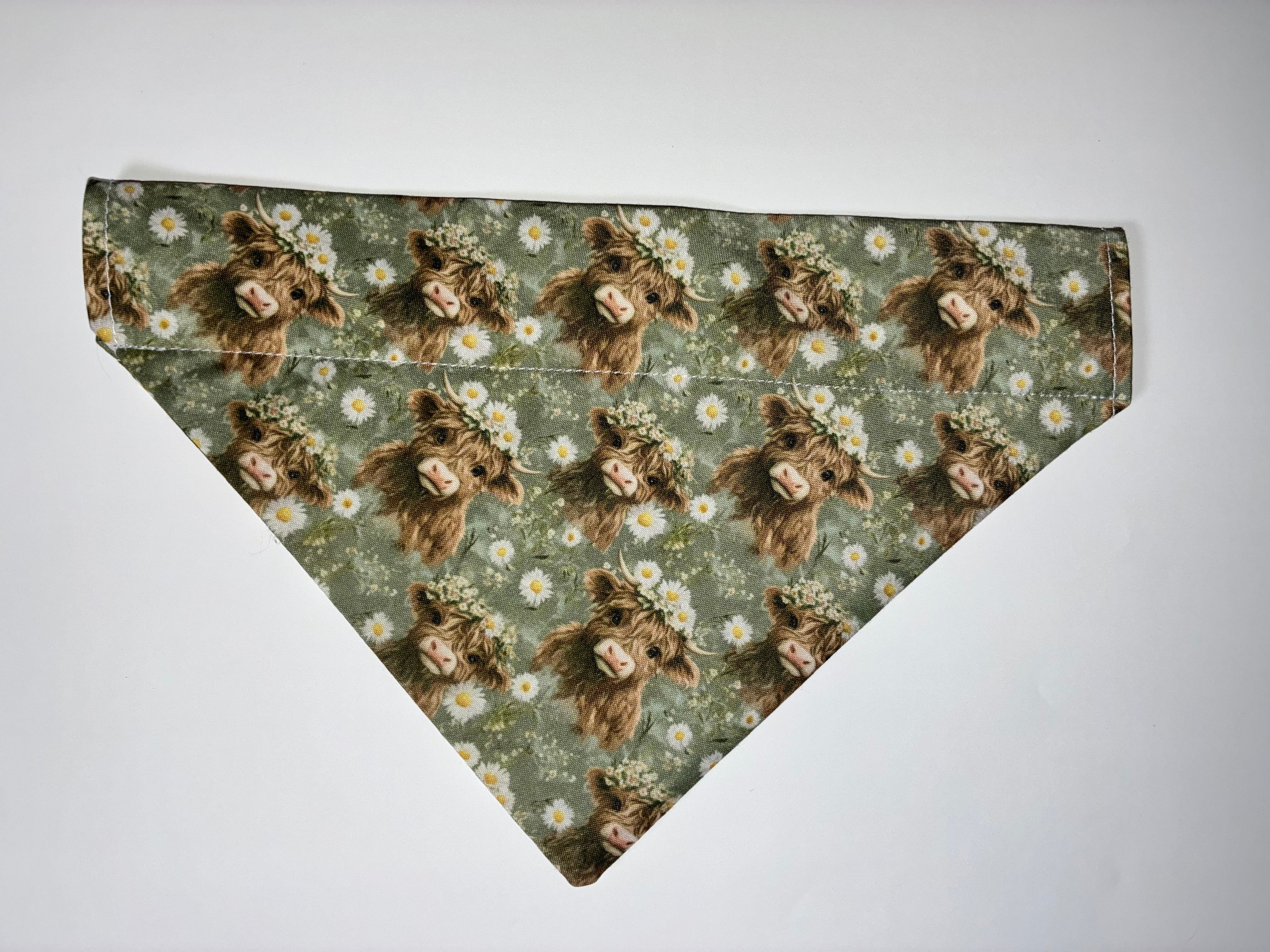 High Cow Set #2 Pet Bandanas - Size Medium