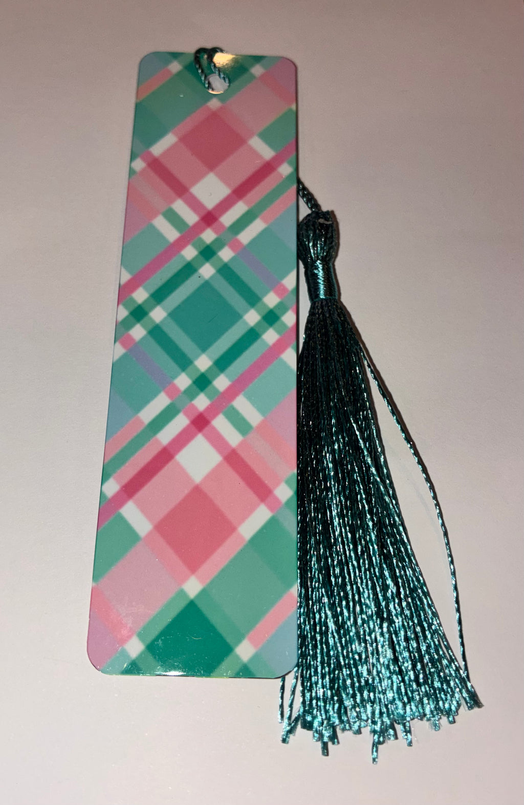 Plaid Bookmark
