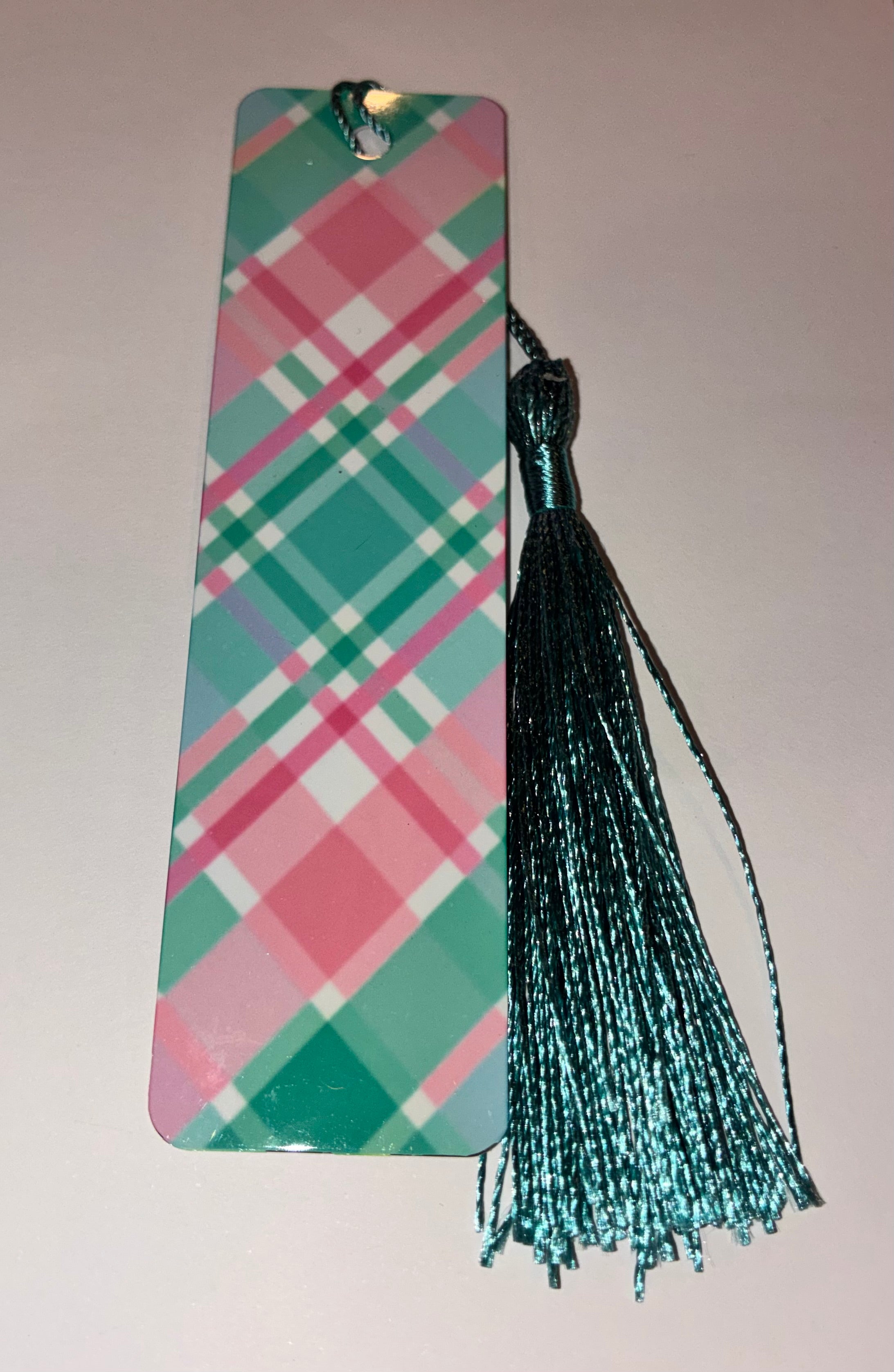 Plaid Bookmark