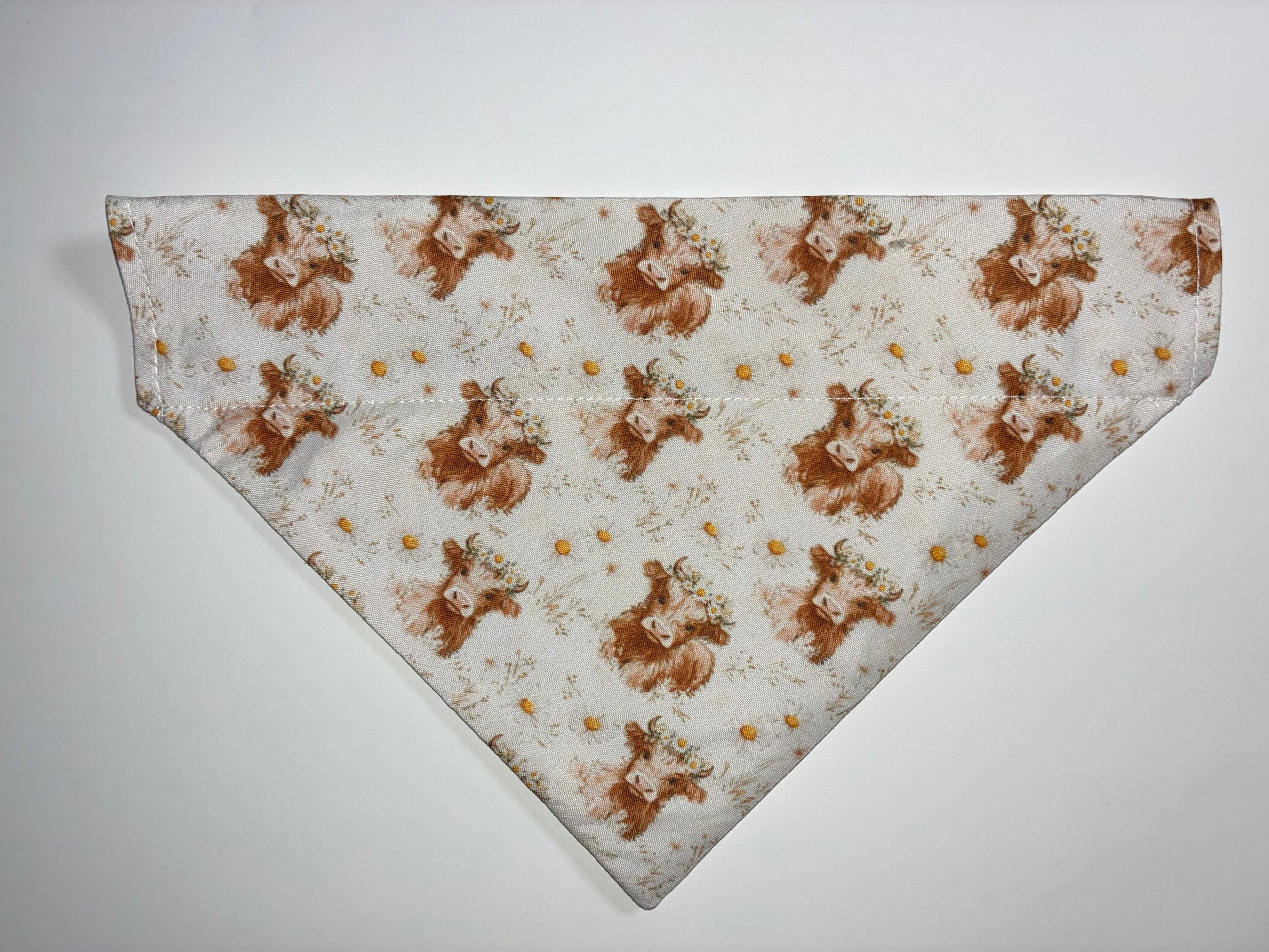 High Cow Set #2 Pet Bandanas - Size Medium
