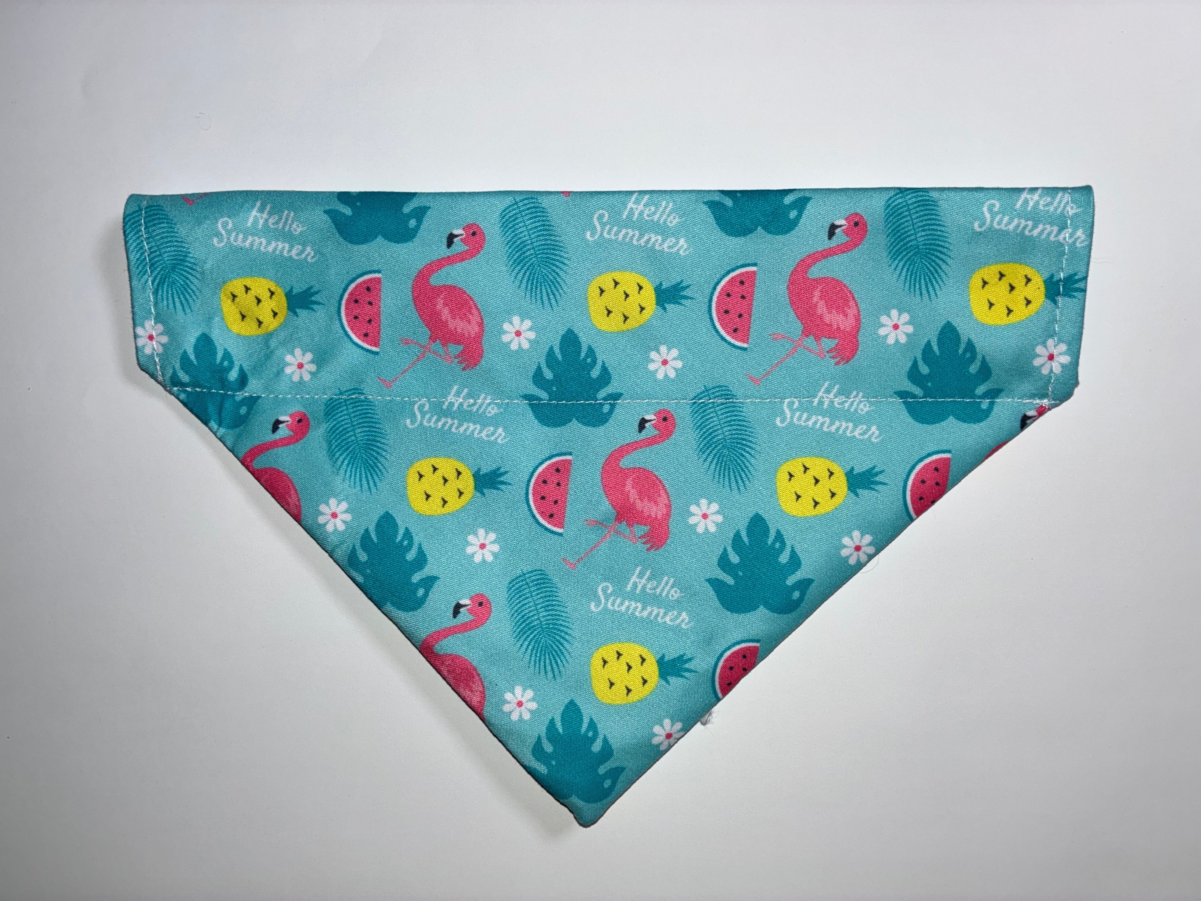 Summer Beach Pet Bandanas - Size Medium