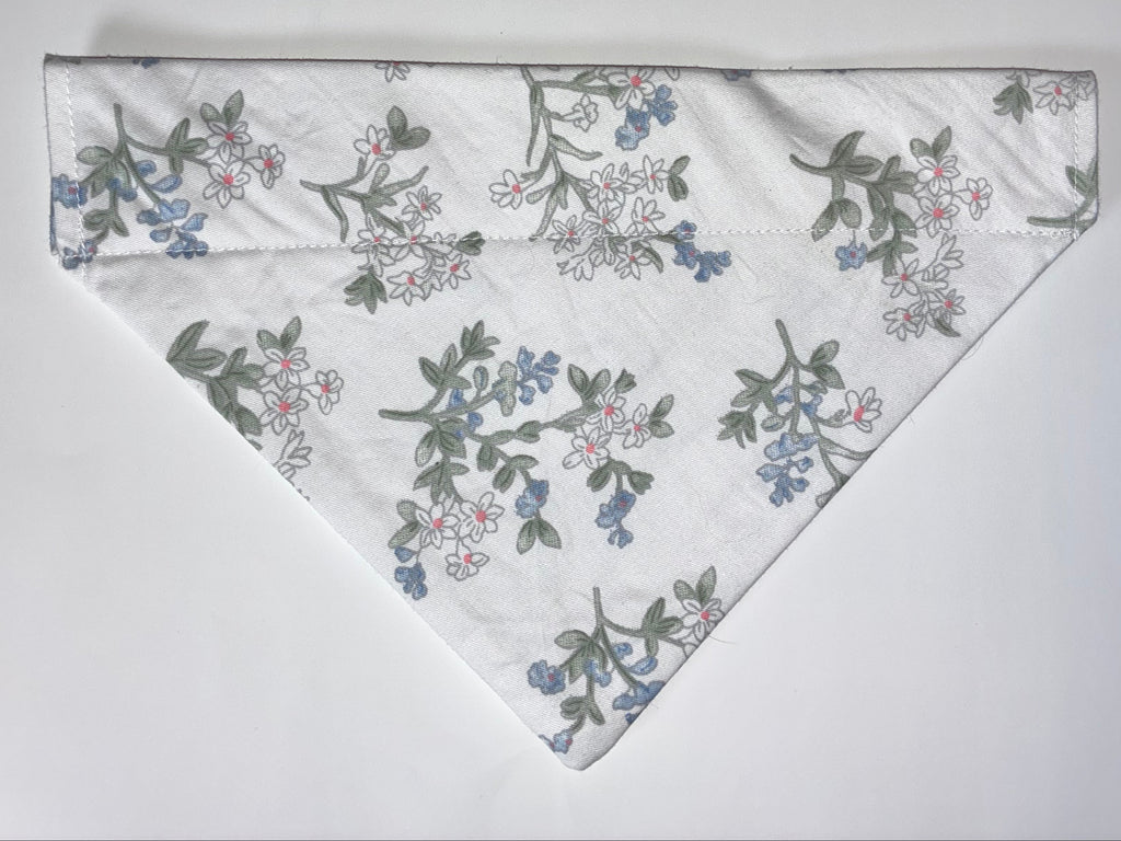 Summer Floral Pet Bandanas - Size Medium