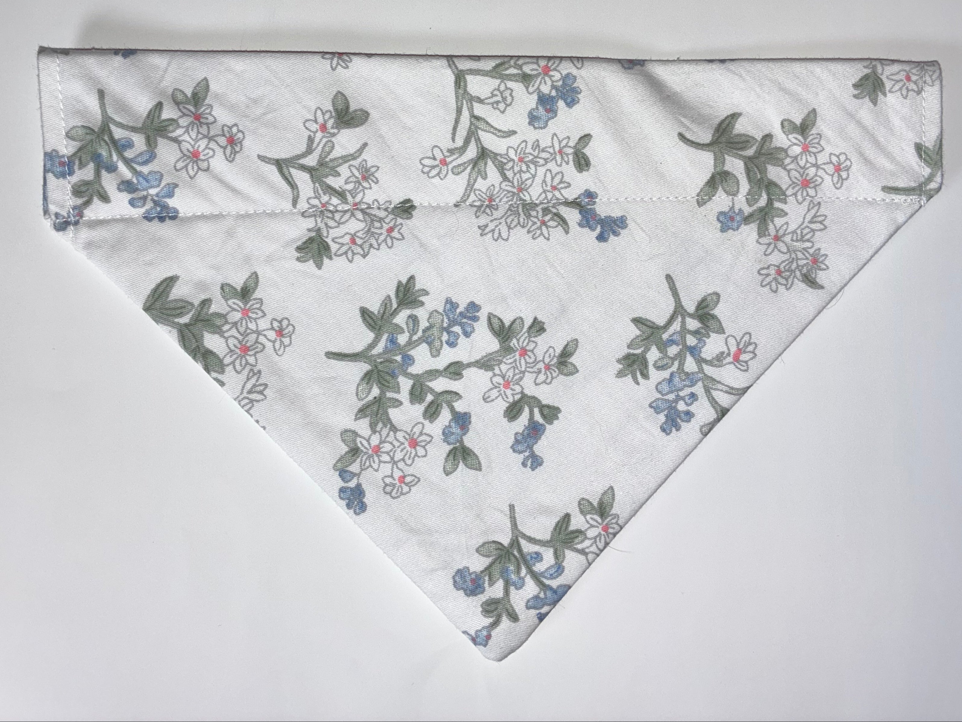 Summer Floral Pet Bandanas - Size Medium