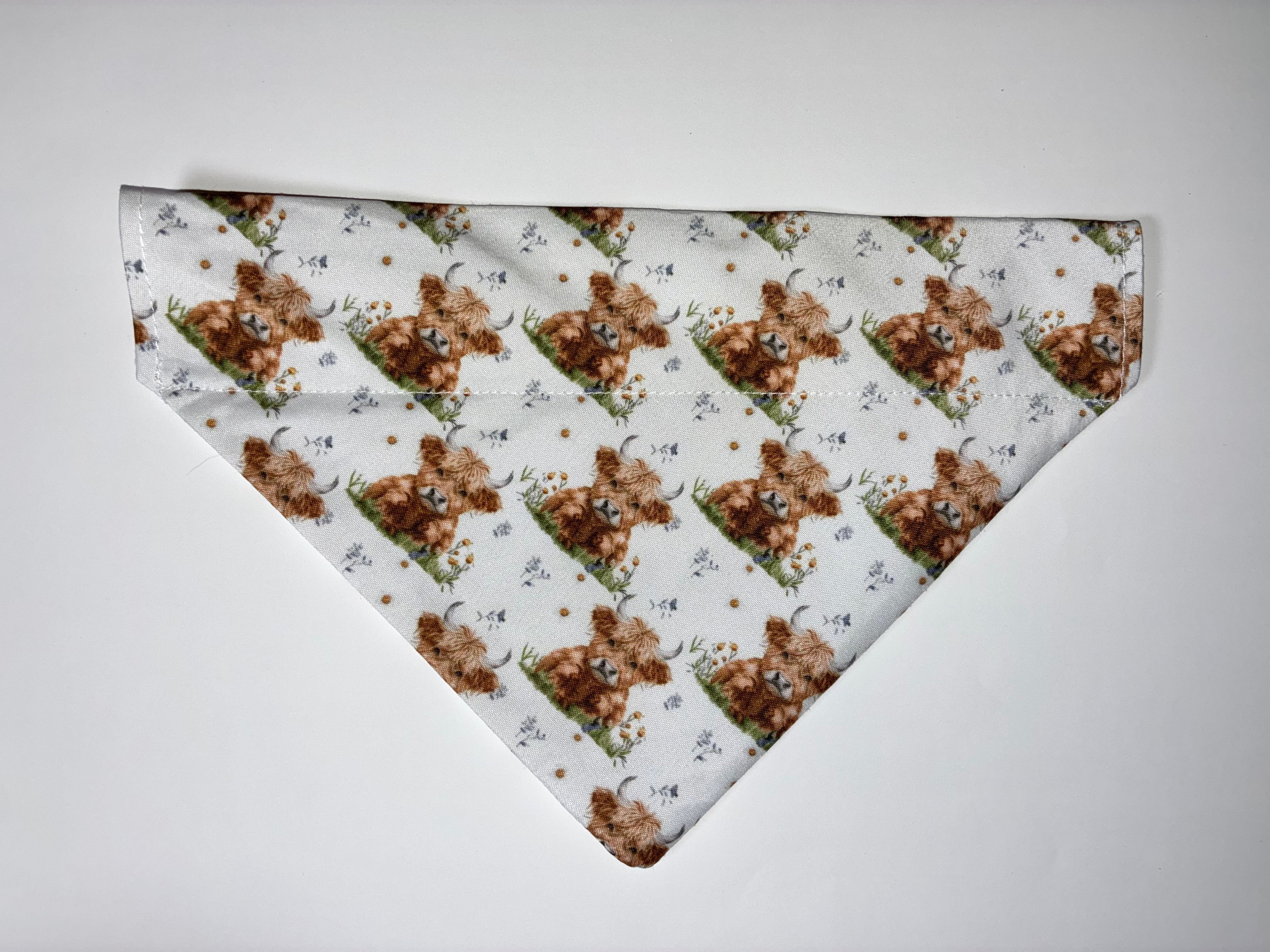 High Cow Set #2 Pet Bandanas - Size Medium