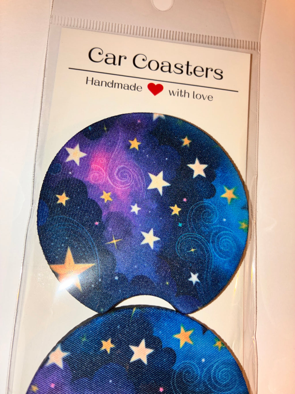 Sleepy time car coasters