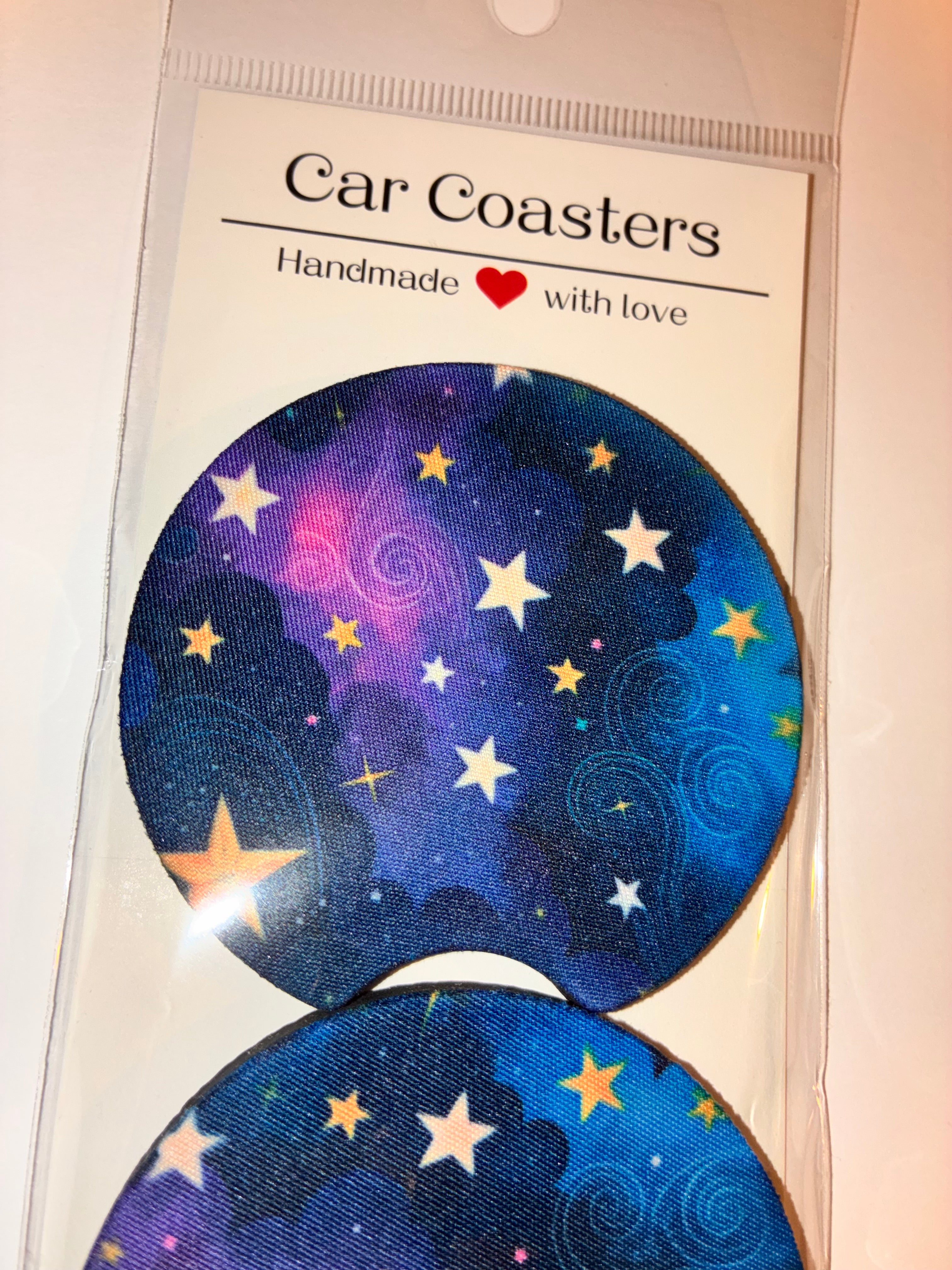 Sleepy time car coasters