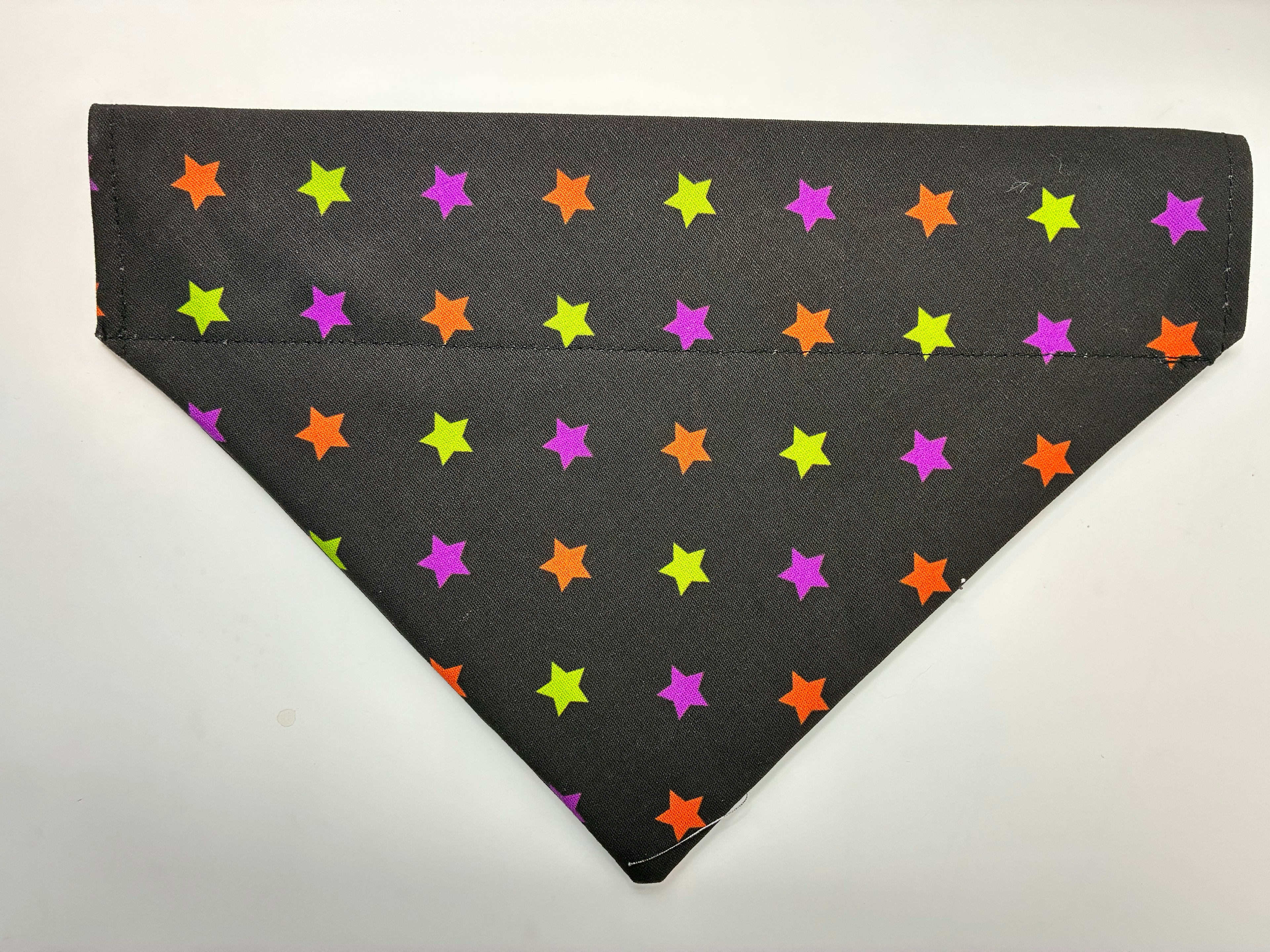 Halloween Stars Pet Bandana - Size Medium