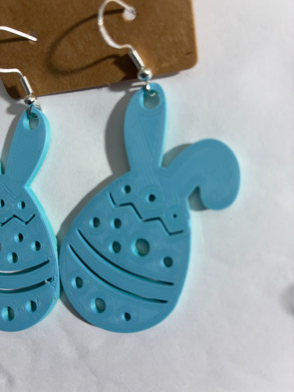 Easter Earrings 🐥 - Egg with Bunny Ears