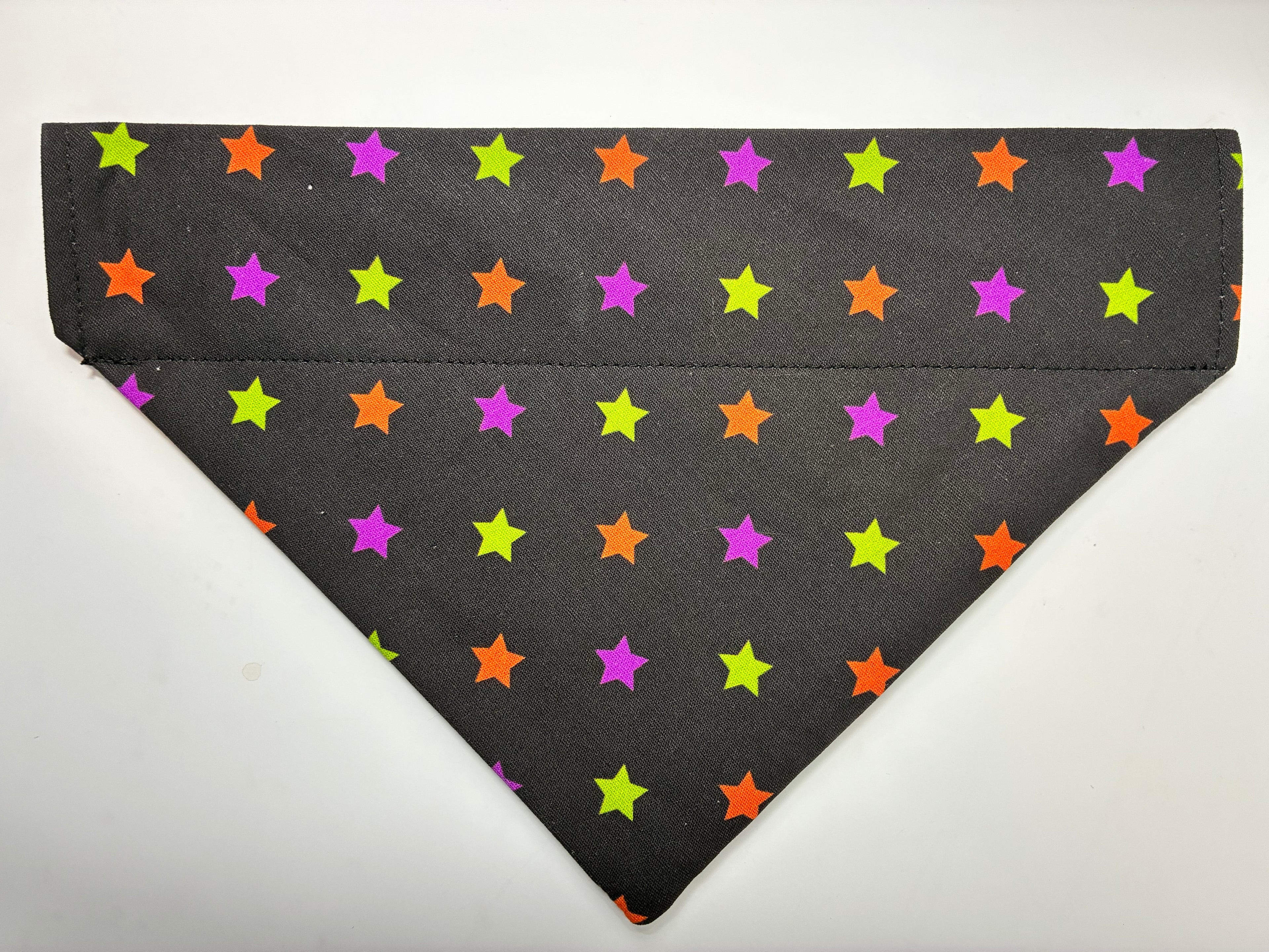 Halloween Stars Pet Bandana - Size Medium