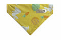 Yellow Easter Bunny Pet Bandana- Size Medium
