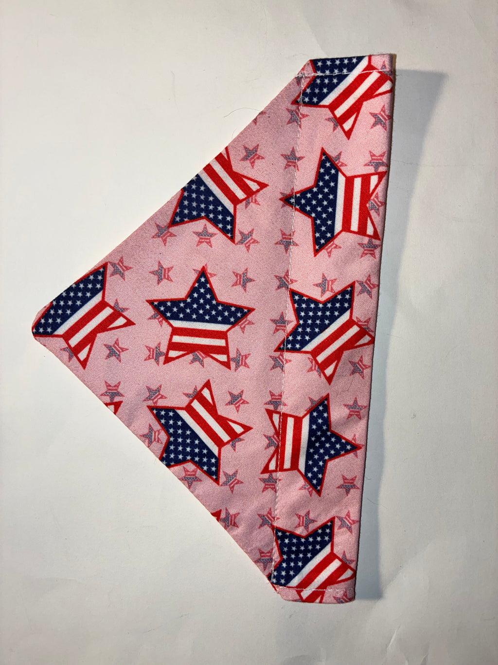 Patriotic Stars Pet Bandana #3 - Size Small
