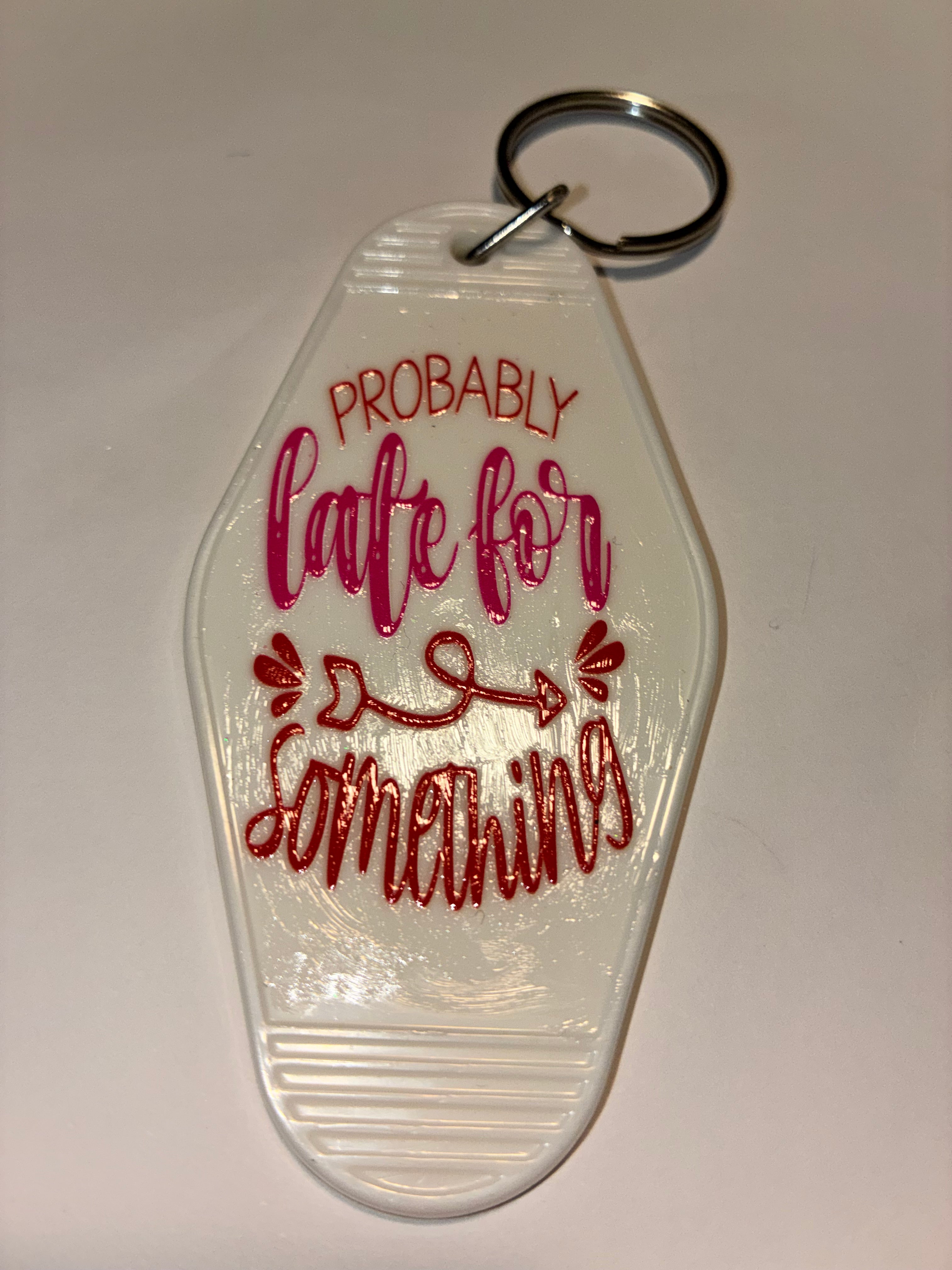 Keychains with Shiny Mod Podge