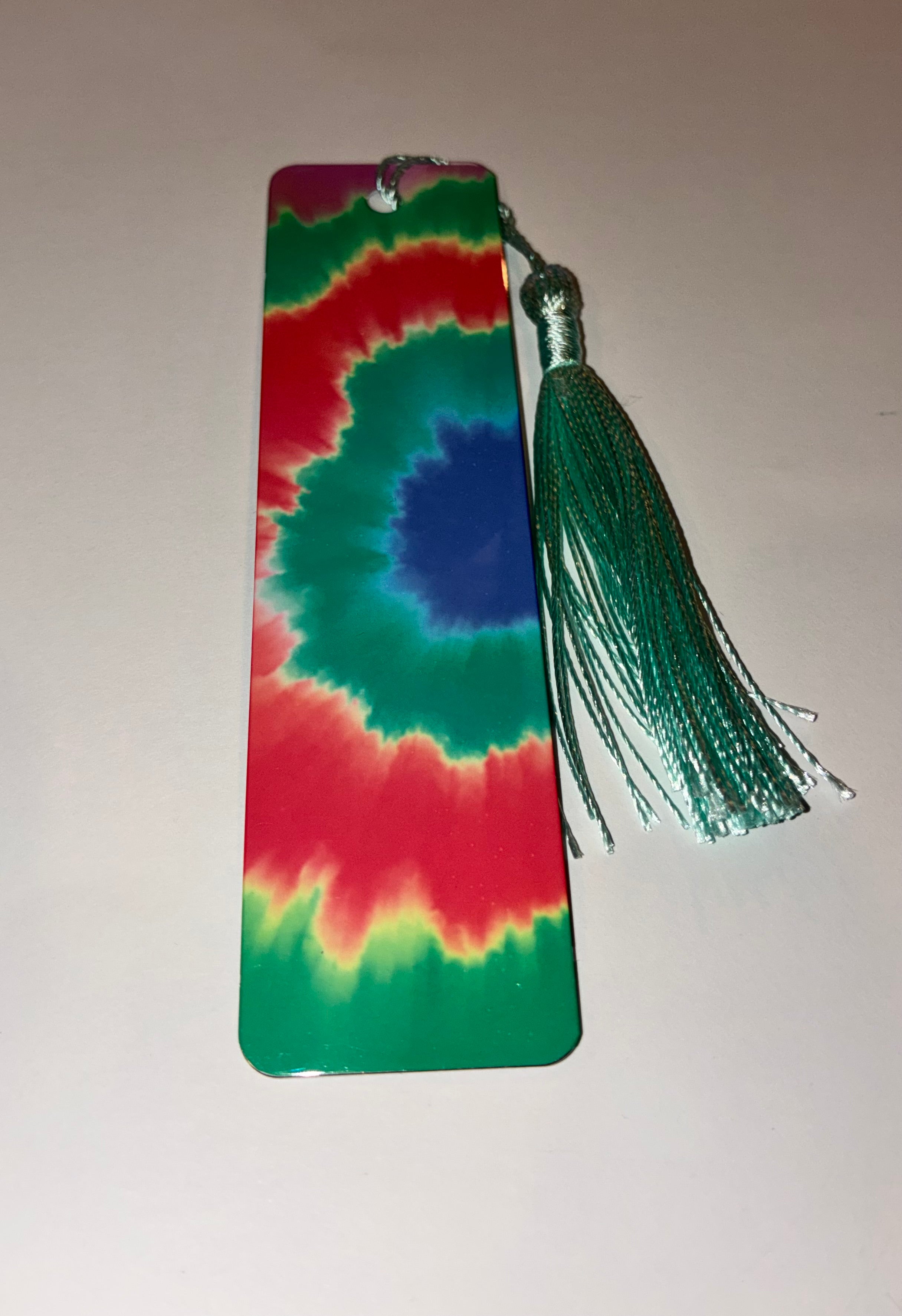 Tie Dye Bookmark