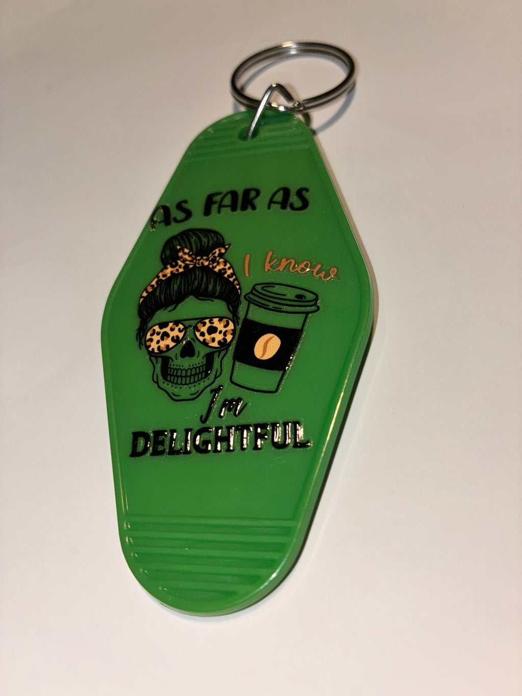 Keychains with Shiny Mod Podge