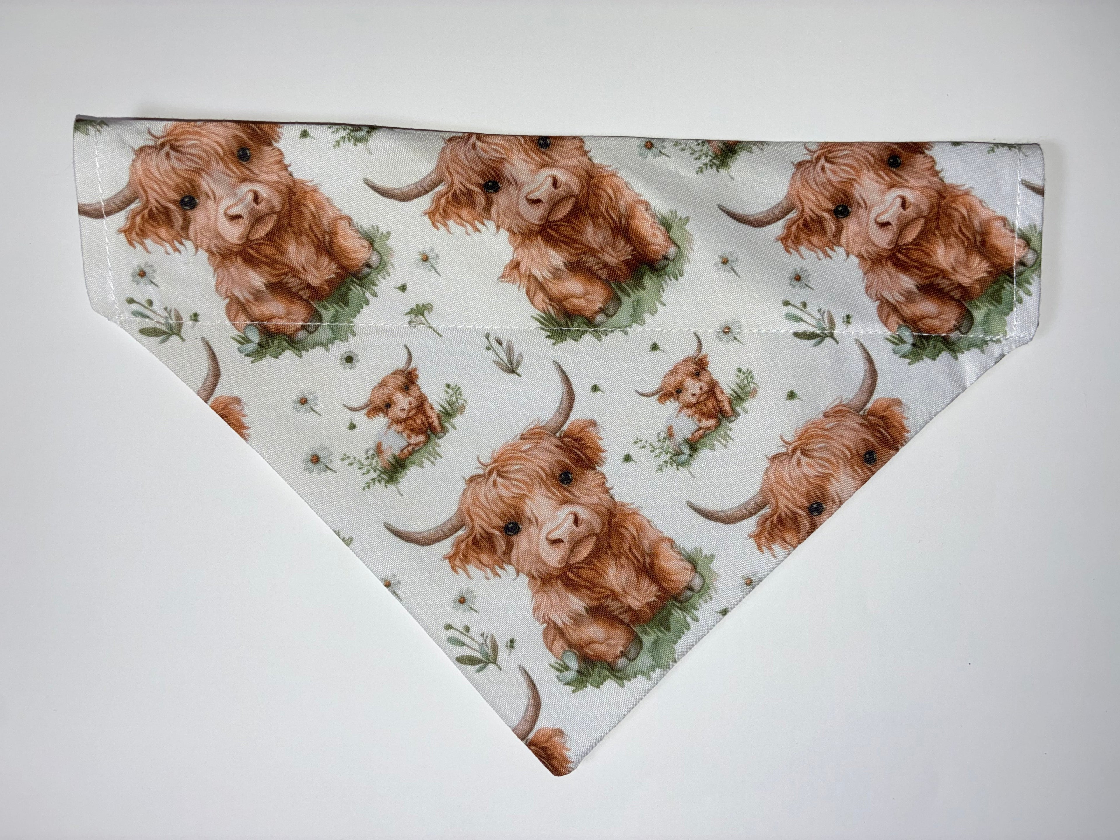 High Cow Set #2 Pet Bandanas - Size Medium