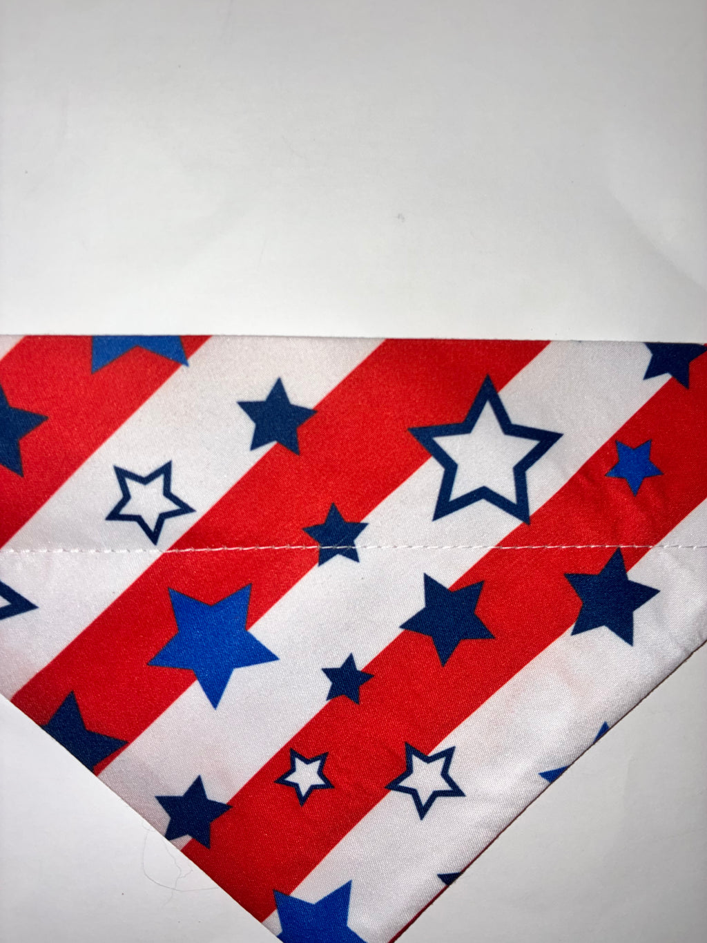 Striped Pet Bandana - Size Medium