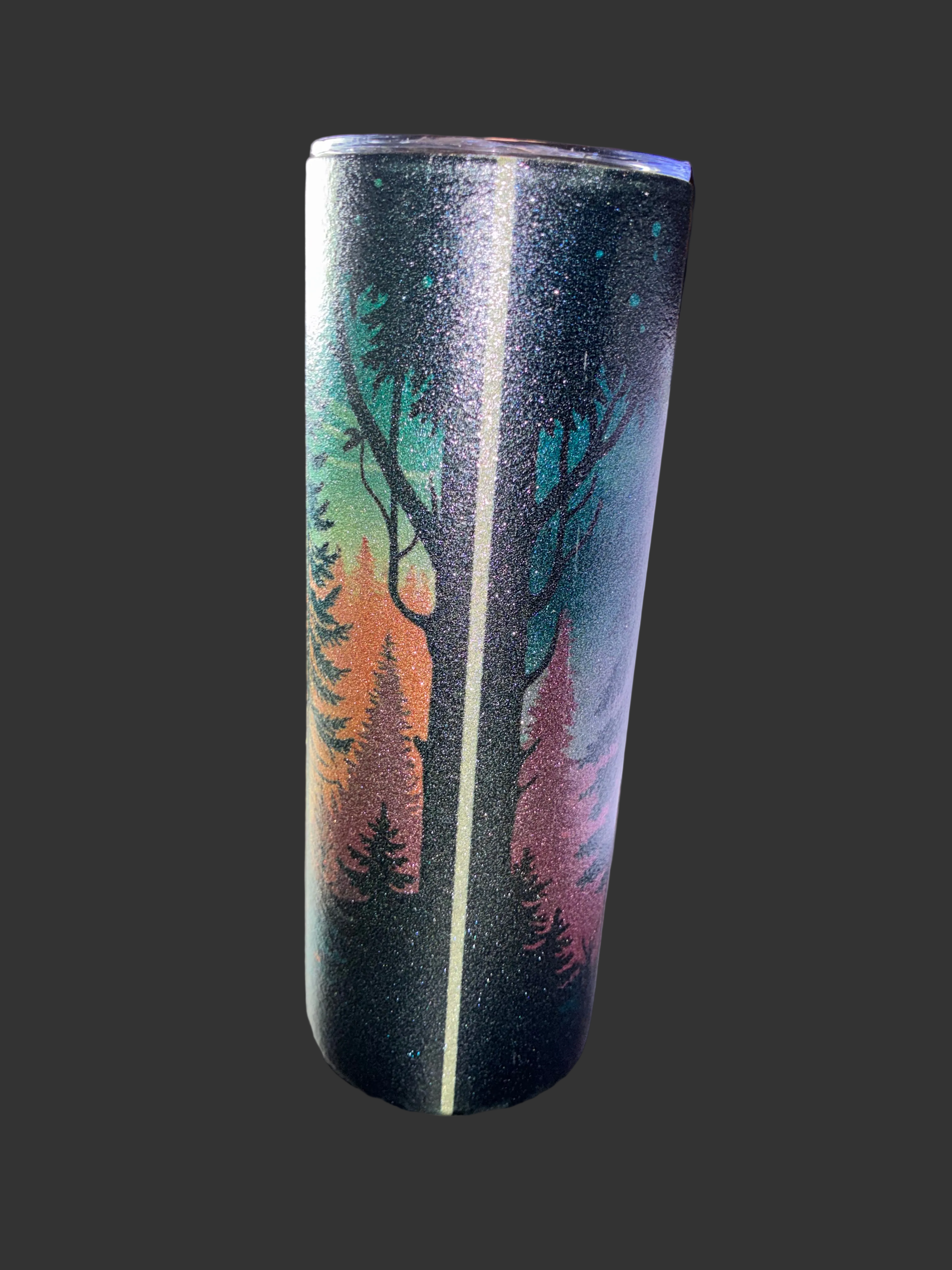 Yeti Glitter Tumbler