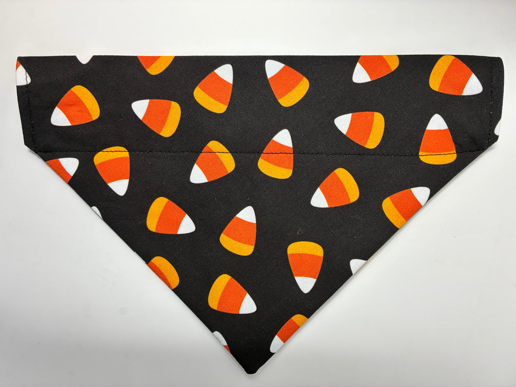 Candy Corn Pet Bandana - Size Medium