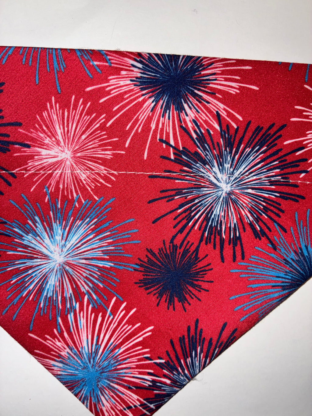 Fireworks Pet Bandana - Size Medium