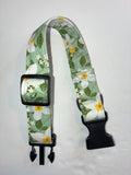 Green Flower Small Pet Collar