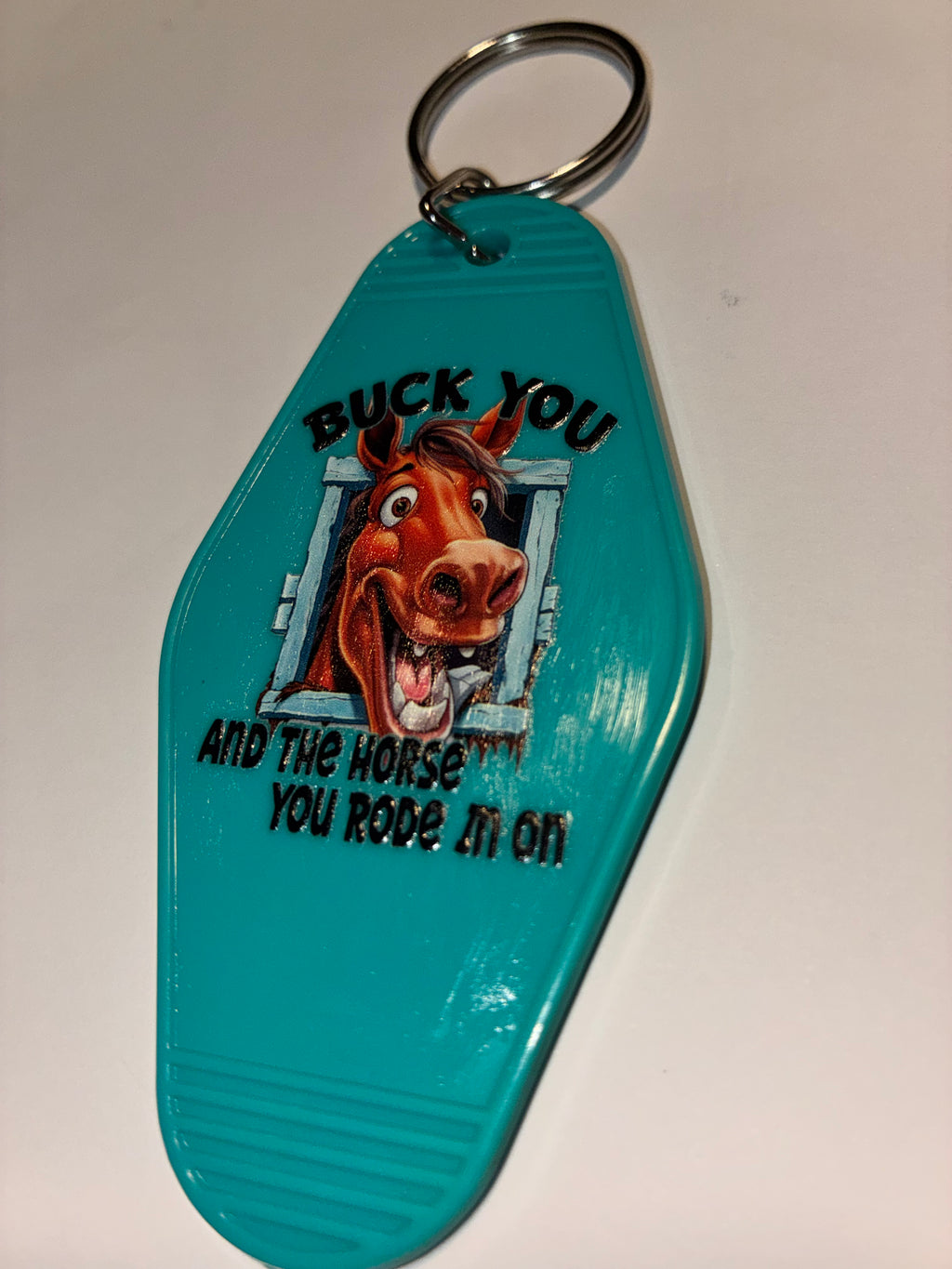 Keychains with Shiny Mod Podge