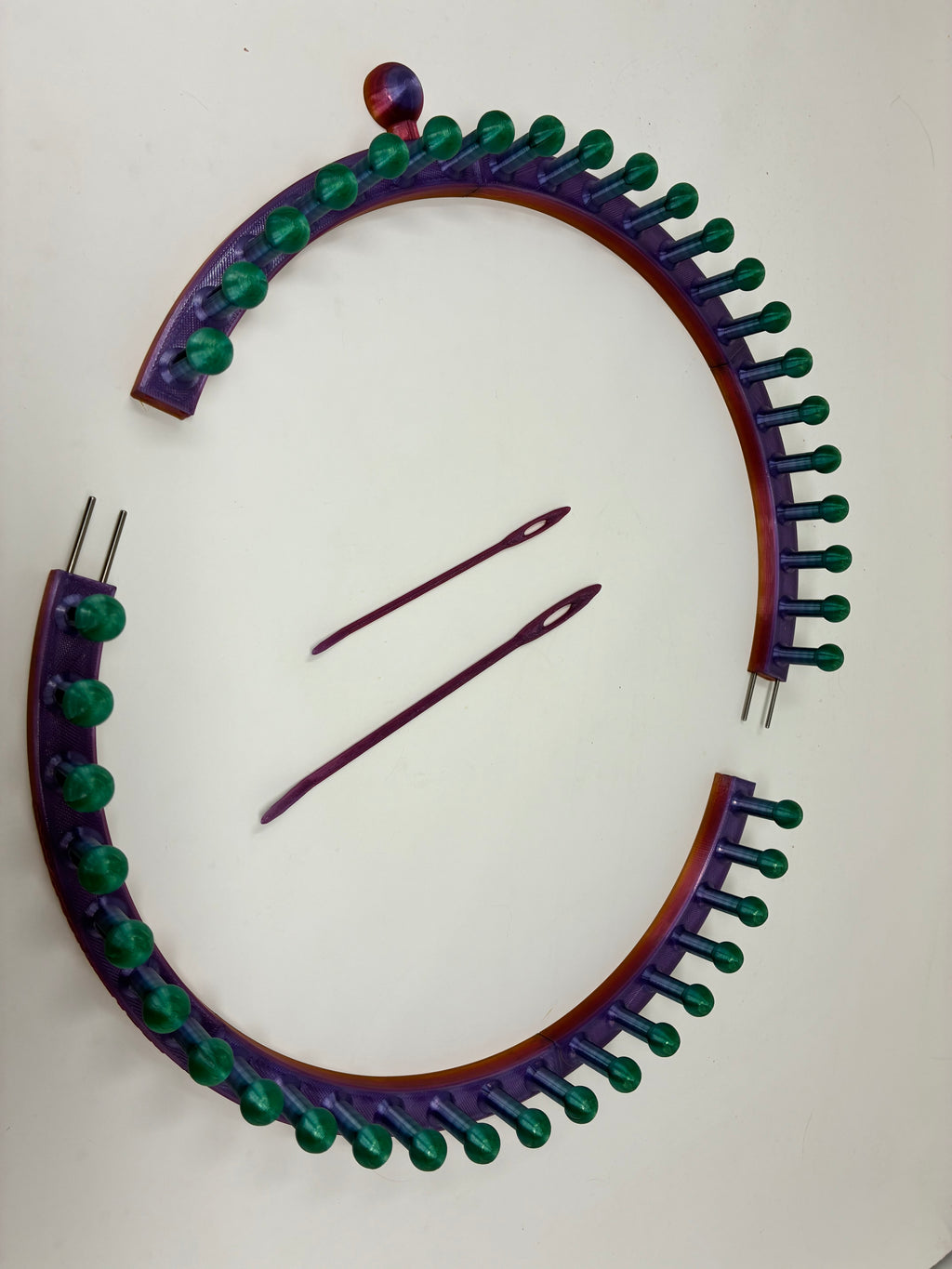 42-Pin Modular Knitting Loom