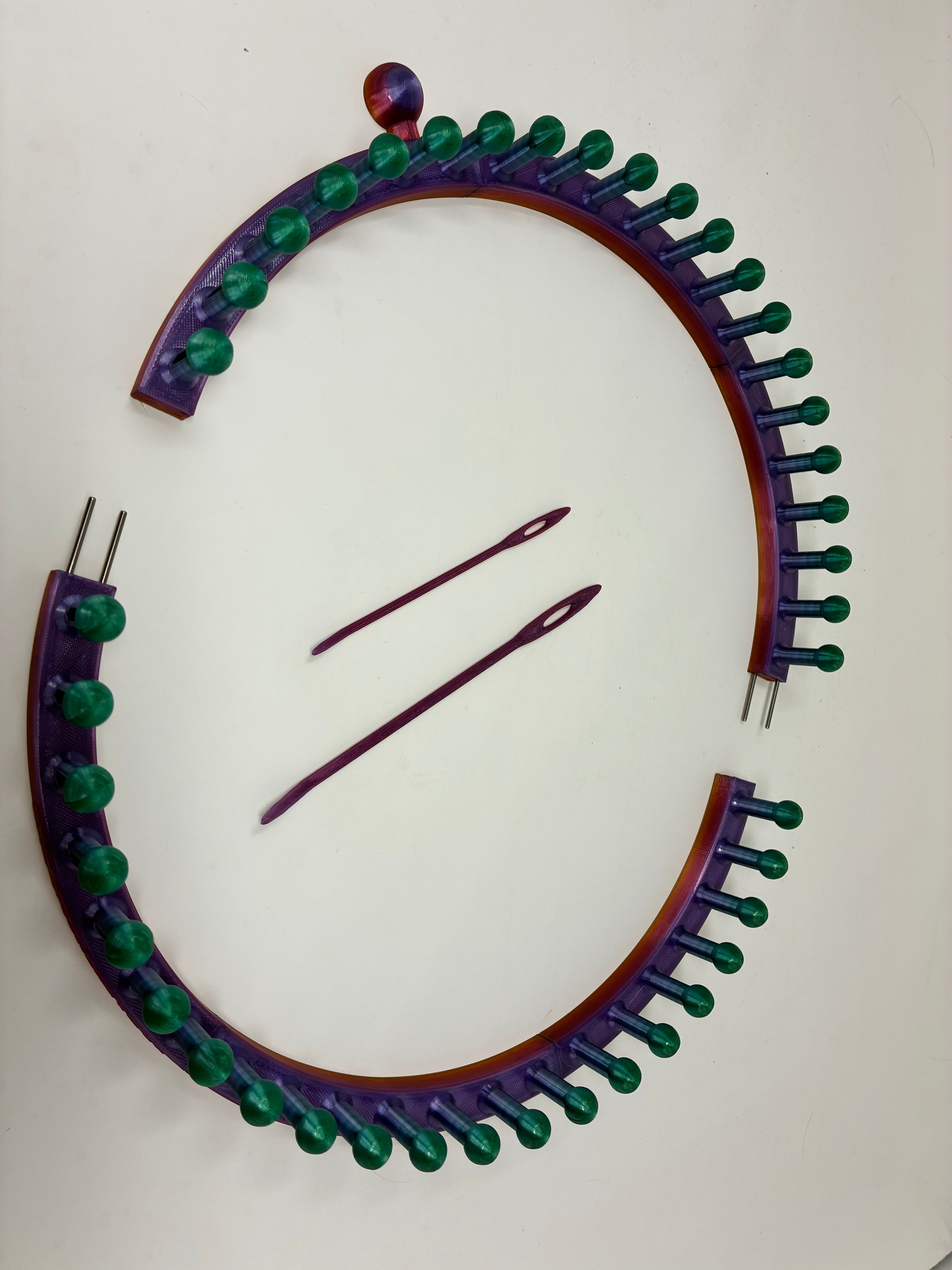42-Pin Modular Knitting Loom