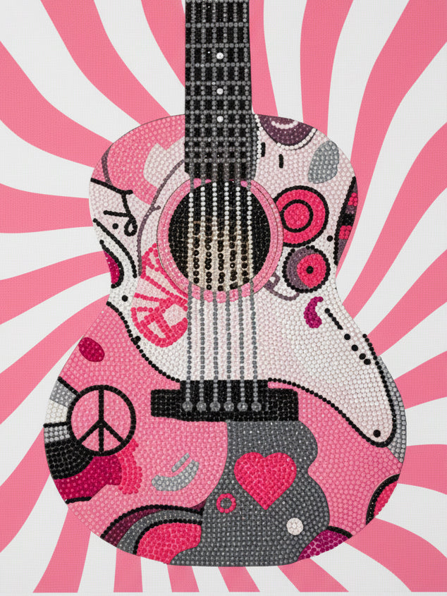 Guitar Diamond Painting - SIGNED ON LIVESTREAM!