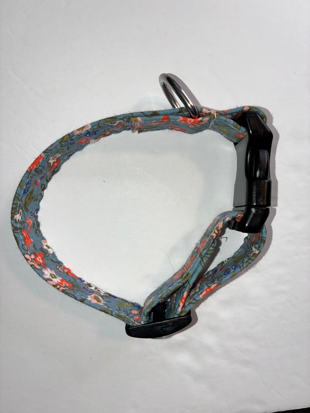Blue Flower Small Pet Collar