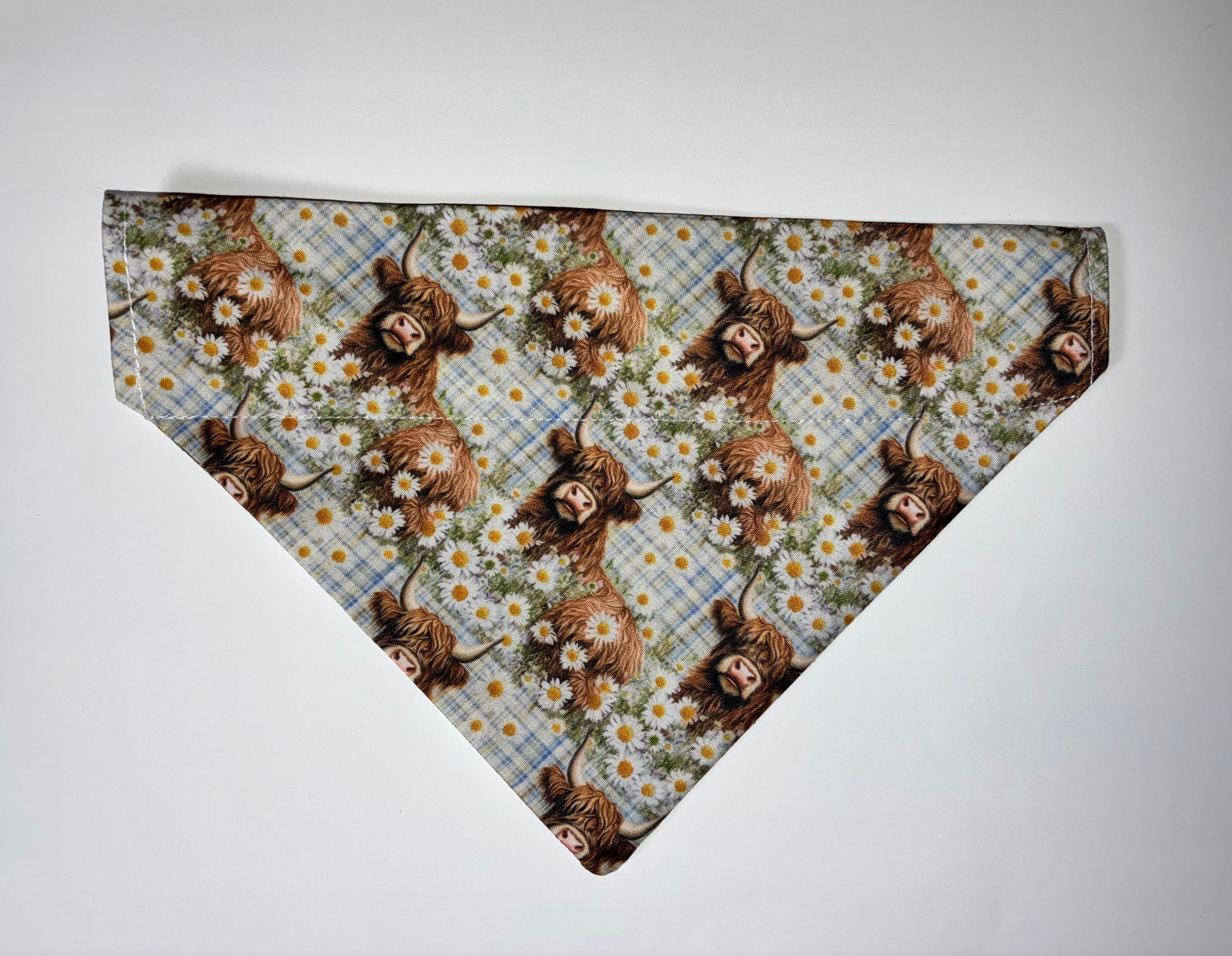 High Cow Set #1 Pet Bandanas - Size Medium
