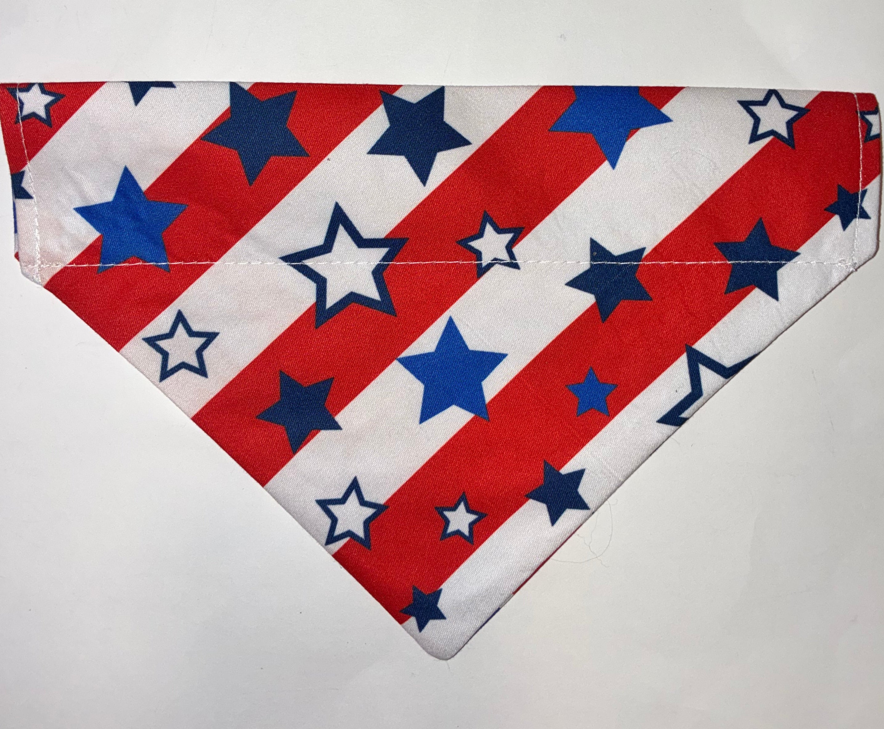 Striped Pet Bandana - Size Medium