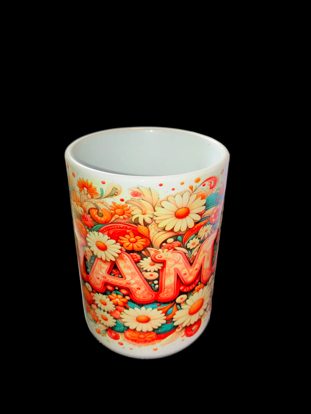 Floral Mama 16 oz Mug