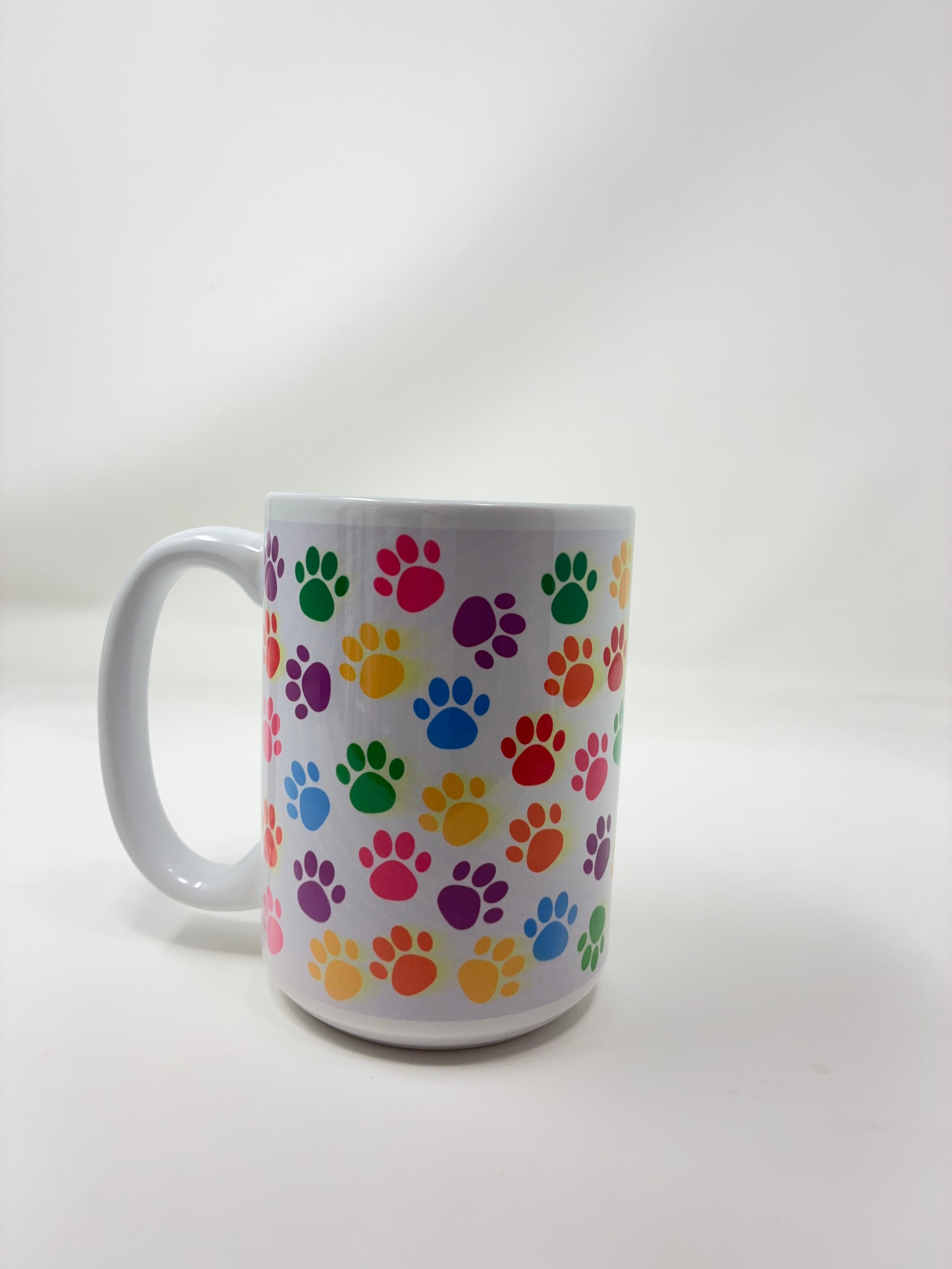 Paw Print 15 oz Mug
