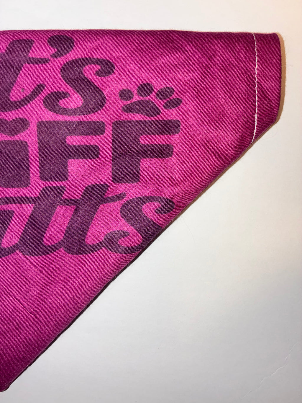 ‘Let’s Sniff Butts’ Pet Bandana