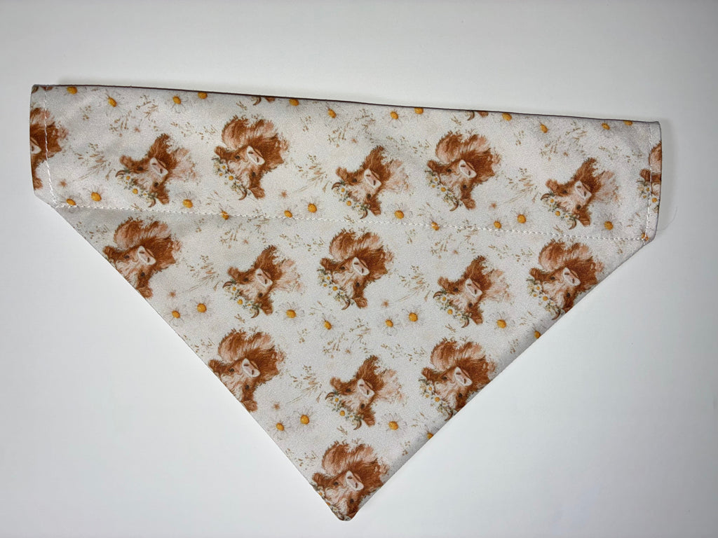 High Cow Set #2 Pet Bandanas - Size Medium