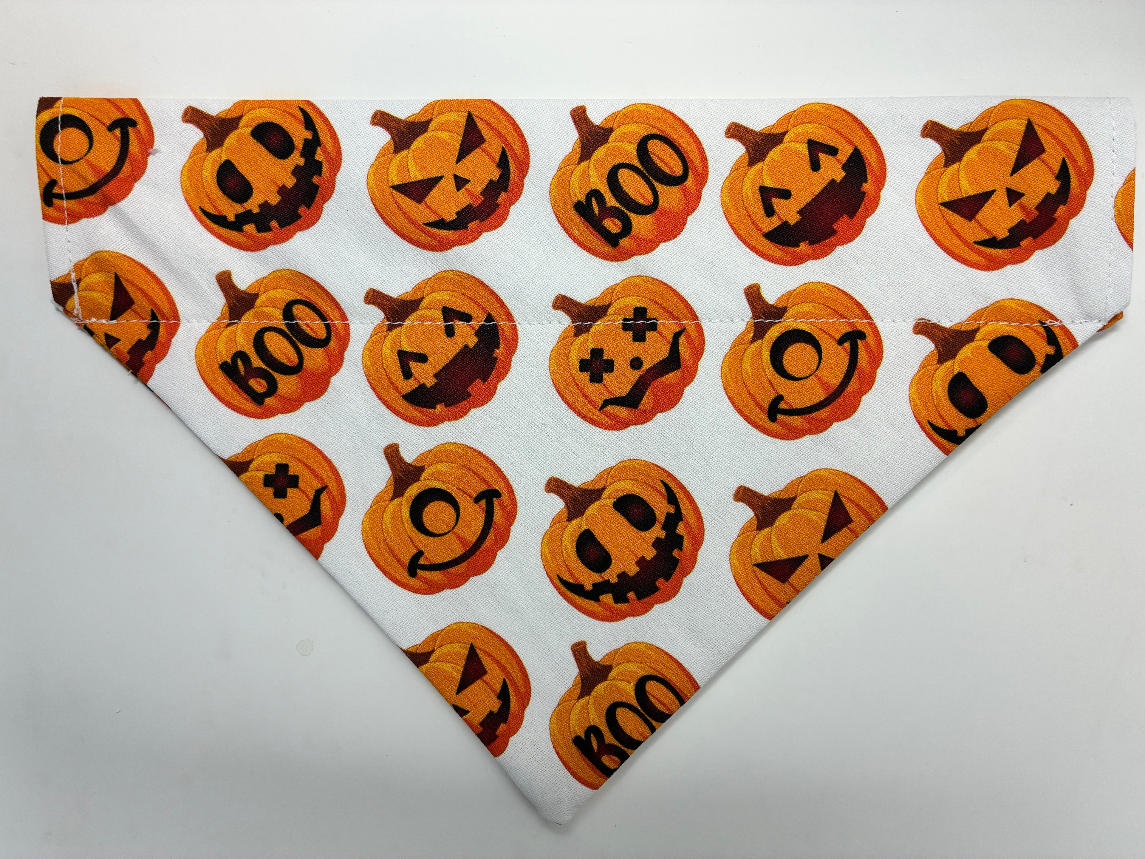 Pumpkin Pet Bandana - Size Medium