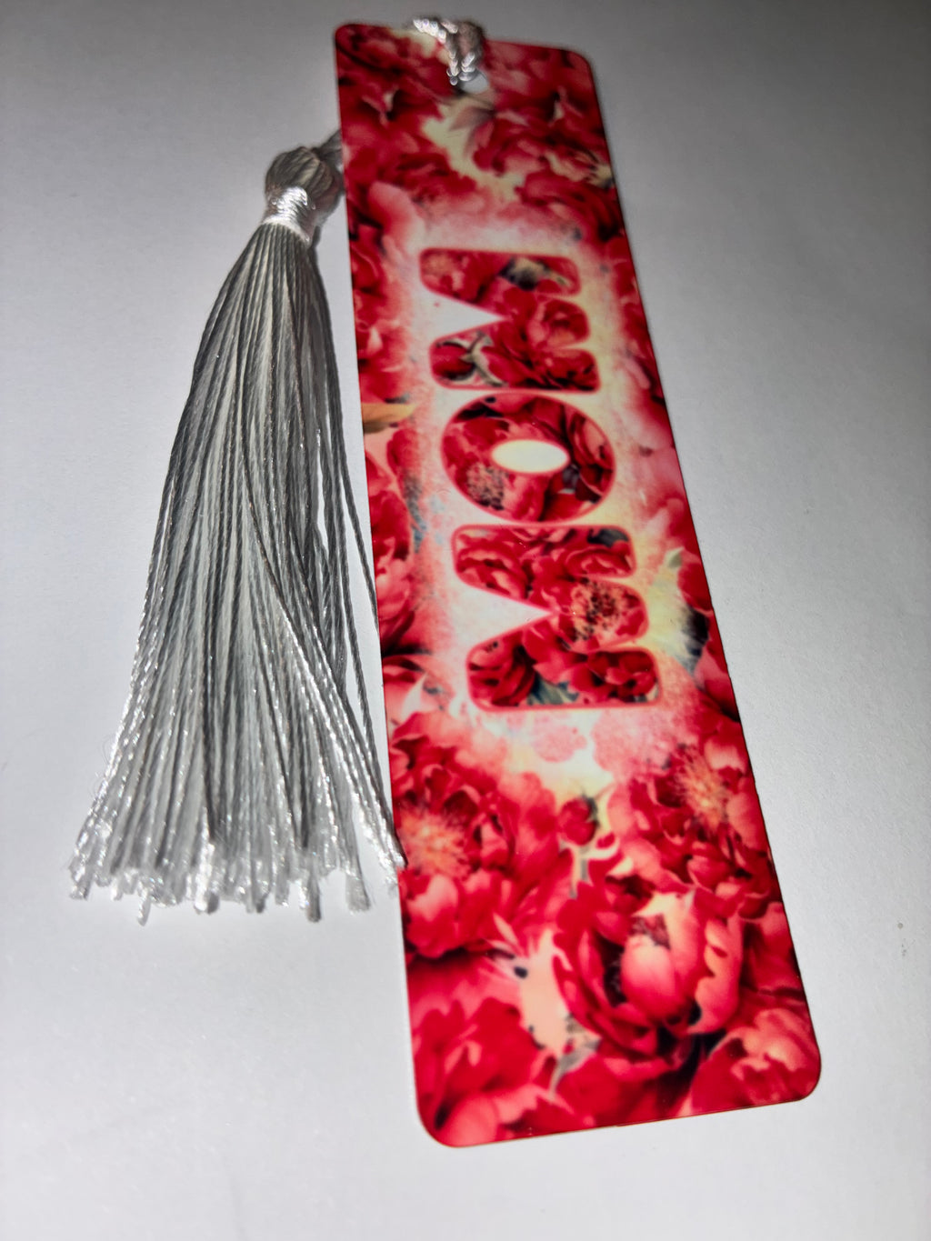 Red Mom Bookmark
